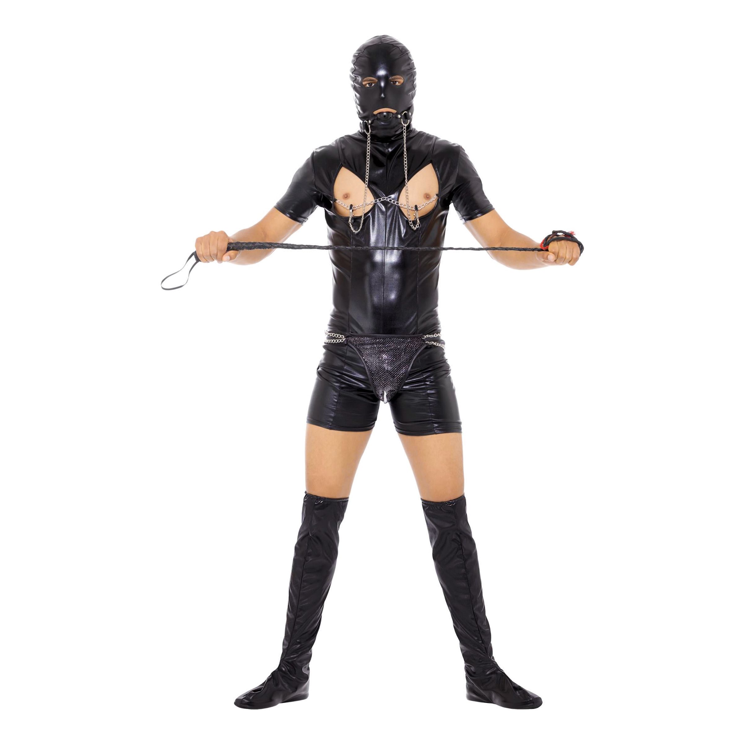 Kinky Svart Maskeraddräkt - X-Large | Hem - Maskerad - Maskeraddräkter - Herrdräkter | Maskeradspecialisten