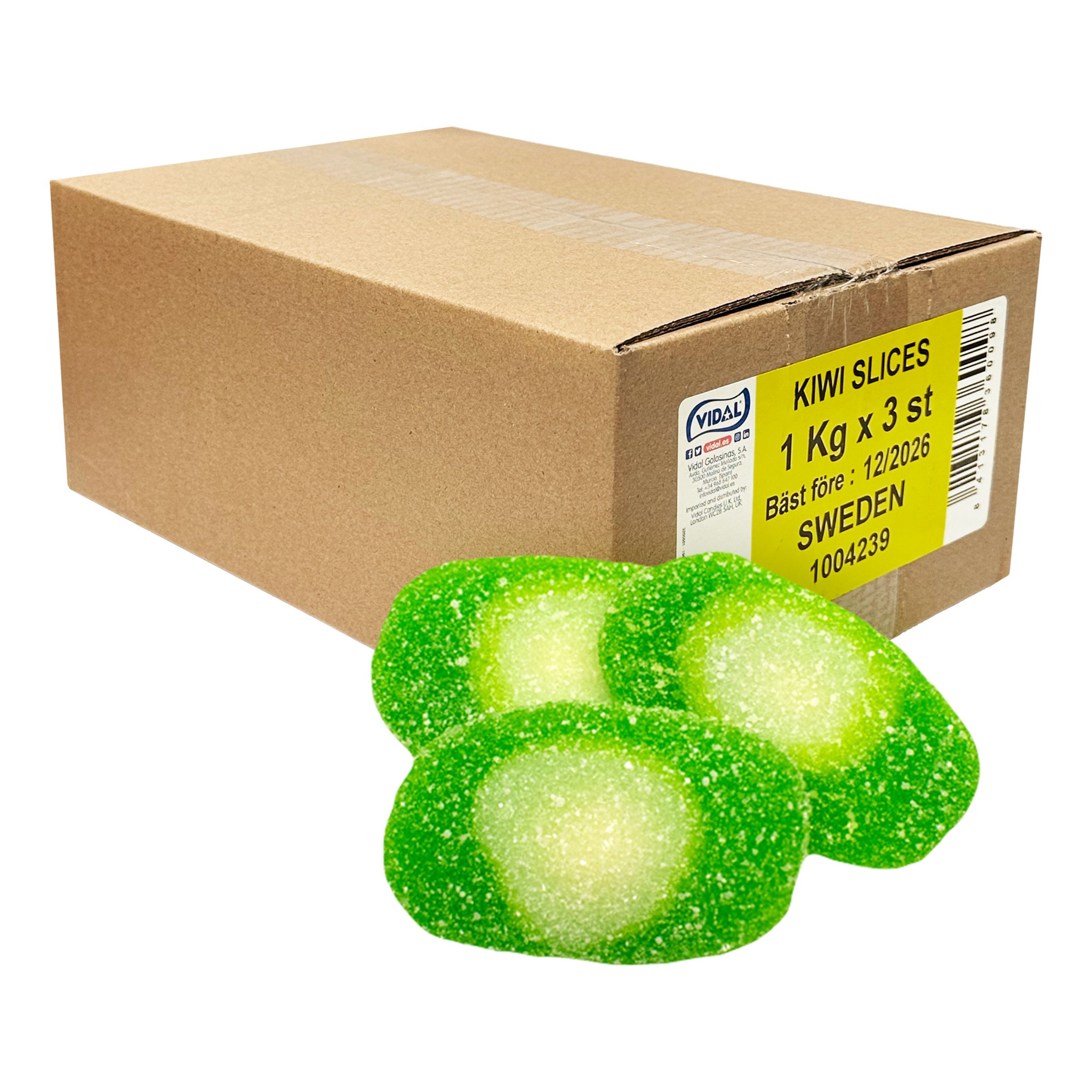 Kiwi Sugared Slices Økonomipakke - 3 kg