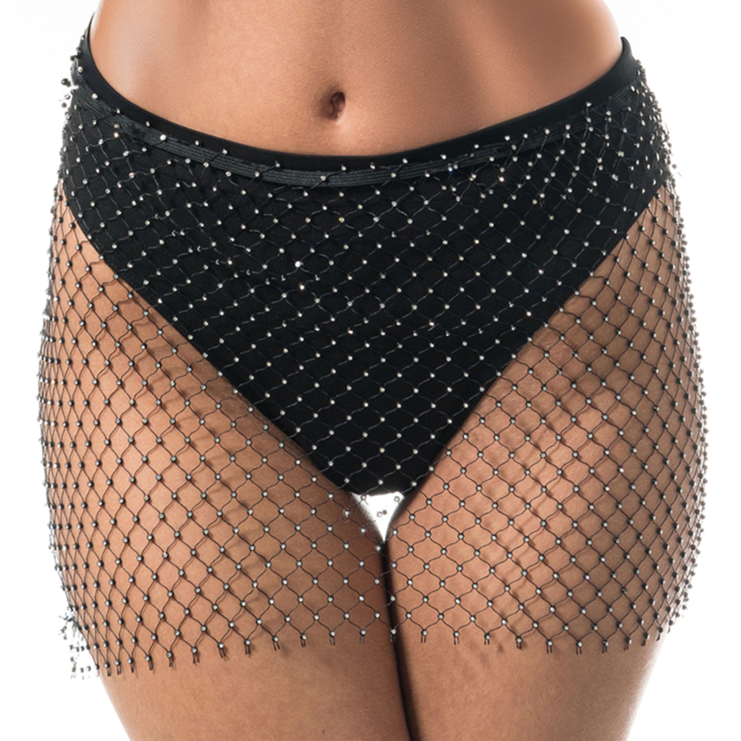 Kjol i Mesh med Stenar - One size | Hem - Maskerad - Tillbehör - Kjolar | Maskeradspecialisten