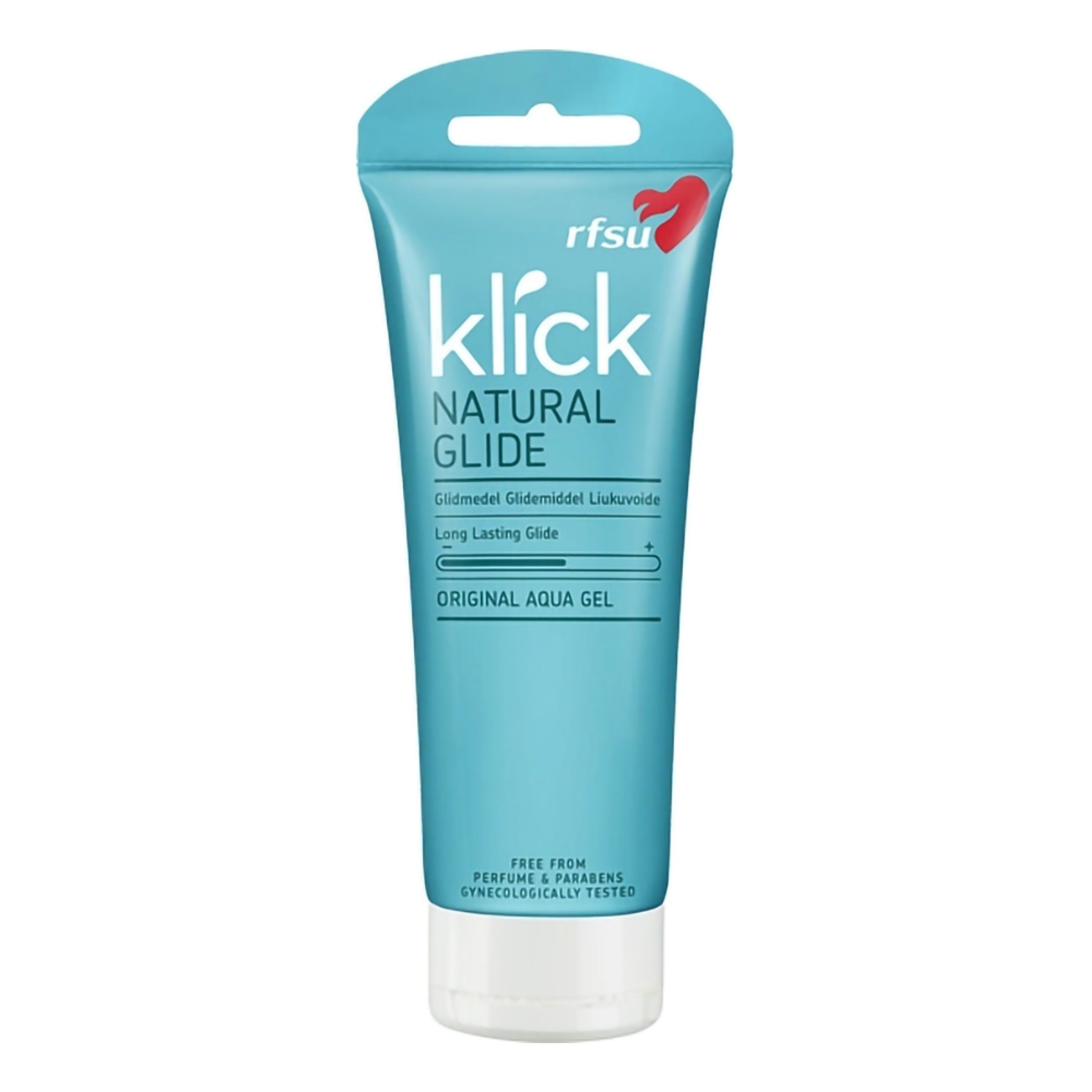 RFSU Klick Natural Glide Glidmedel - 100 ml | Hem - Roliga Prylar - Sex & Lust | Maskeradspecialisten