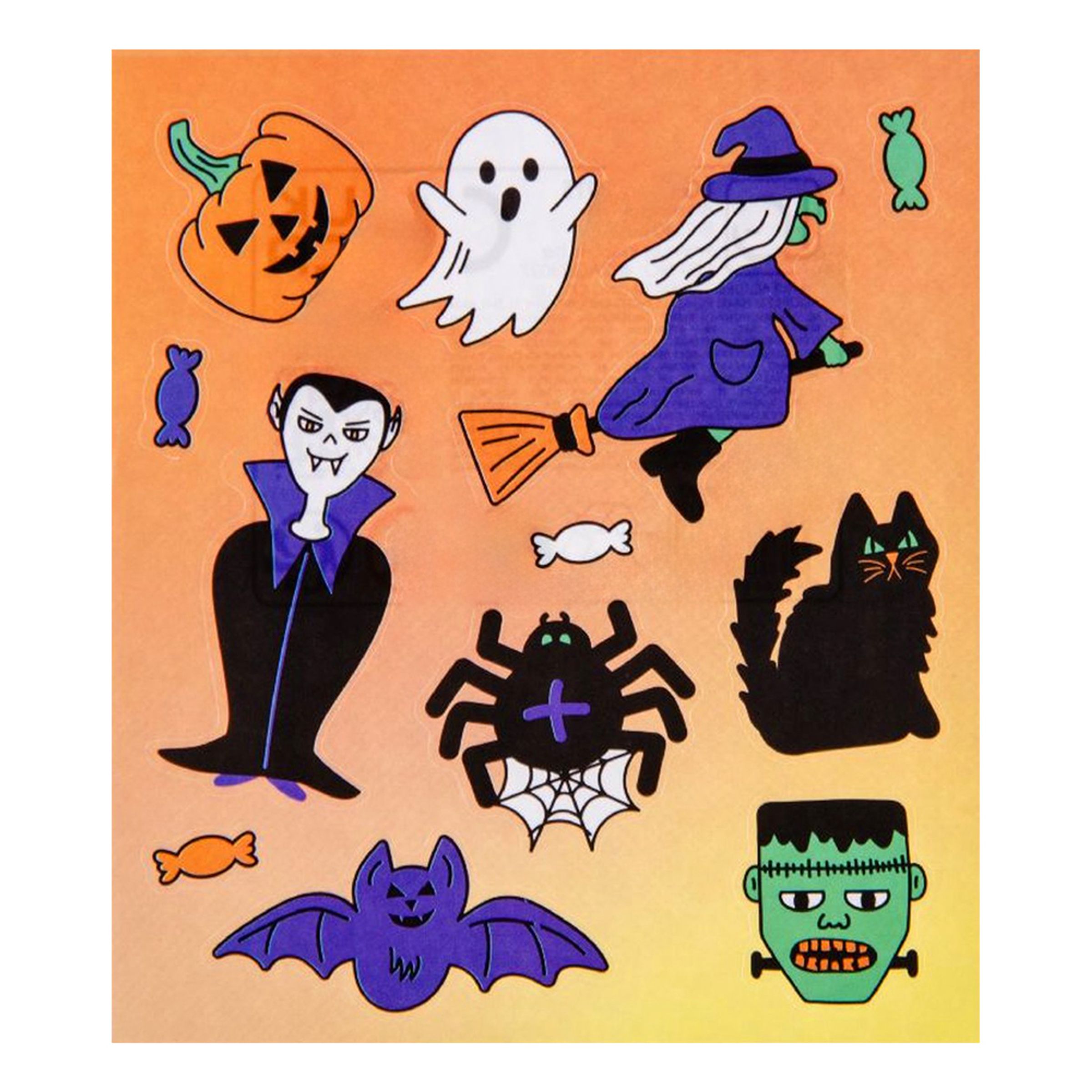 Klistermärken Halloween