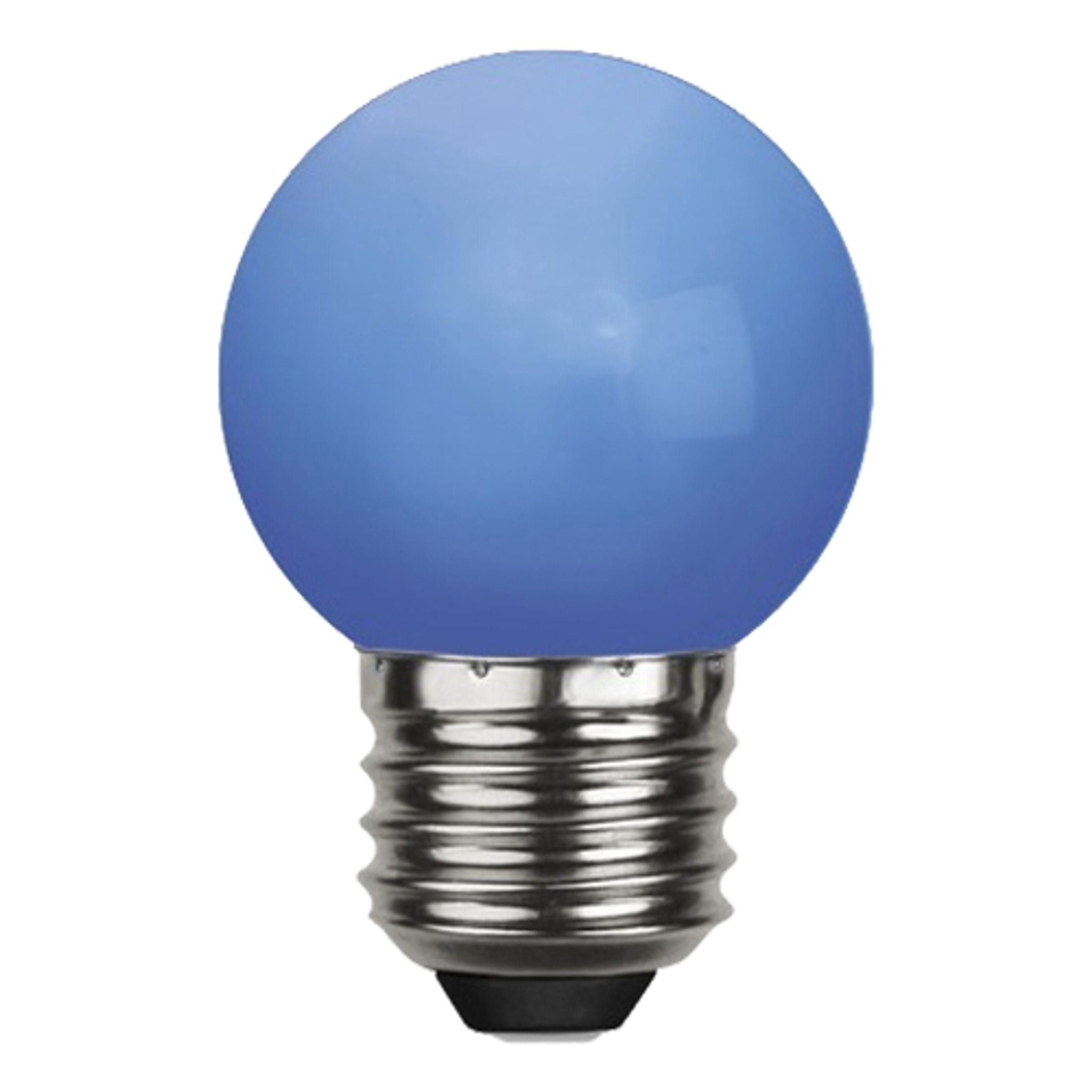 Klotlampa E27 LED - Blå