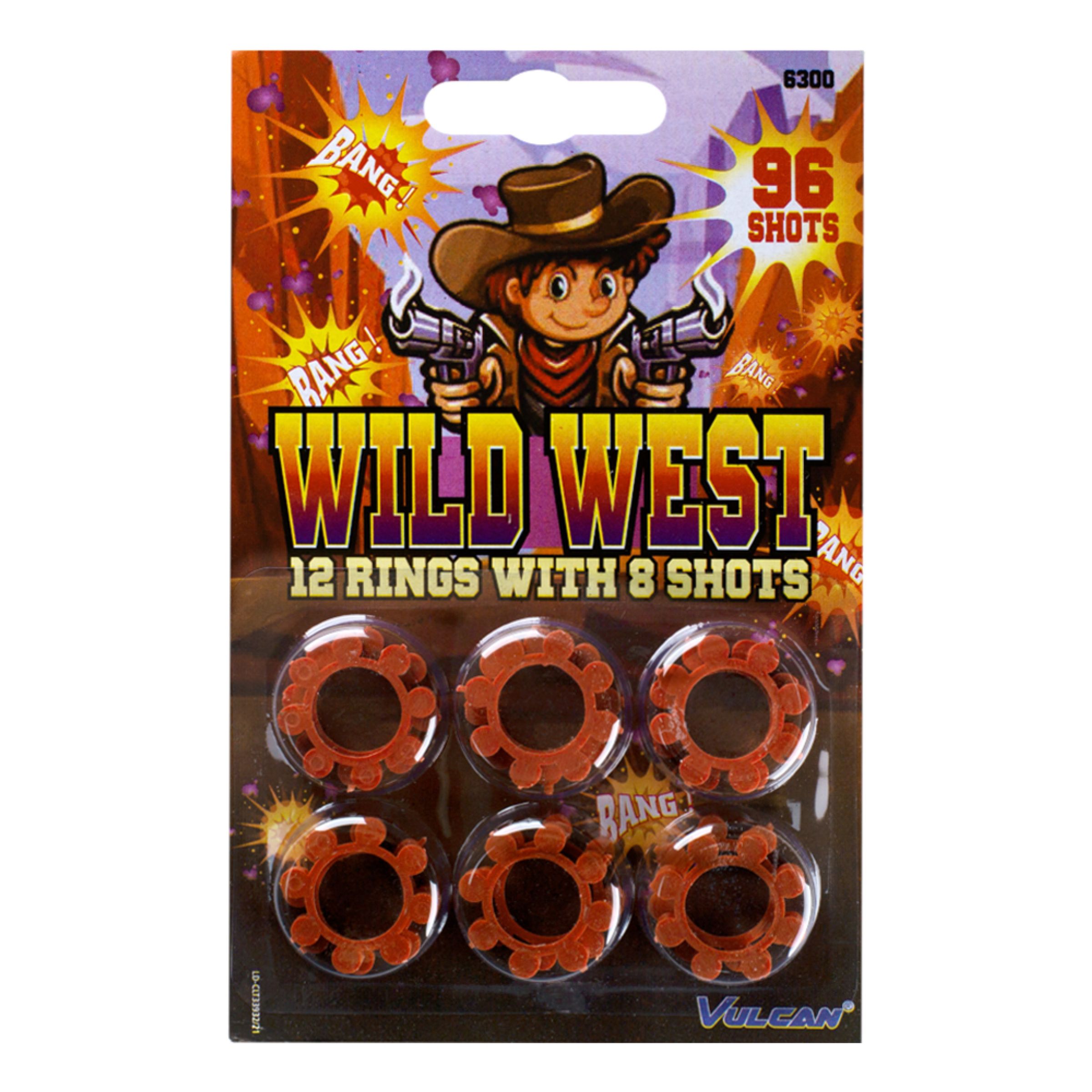 Knallpulver Wild West 8-Skotts | Hem - Maskerad - Tillbehör - Leksaksvapen | Pryloteket