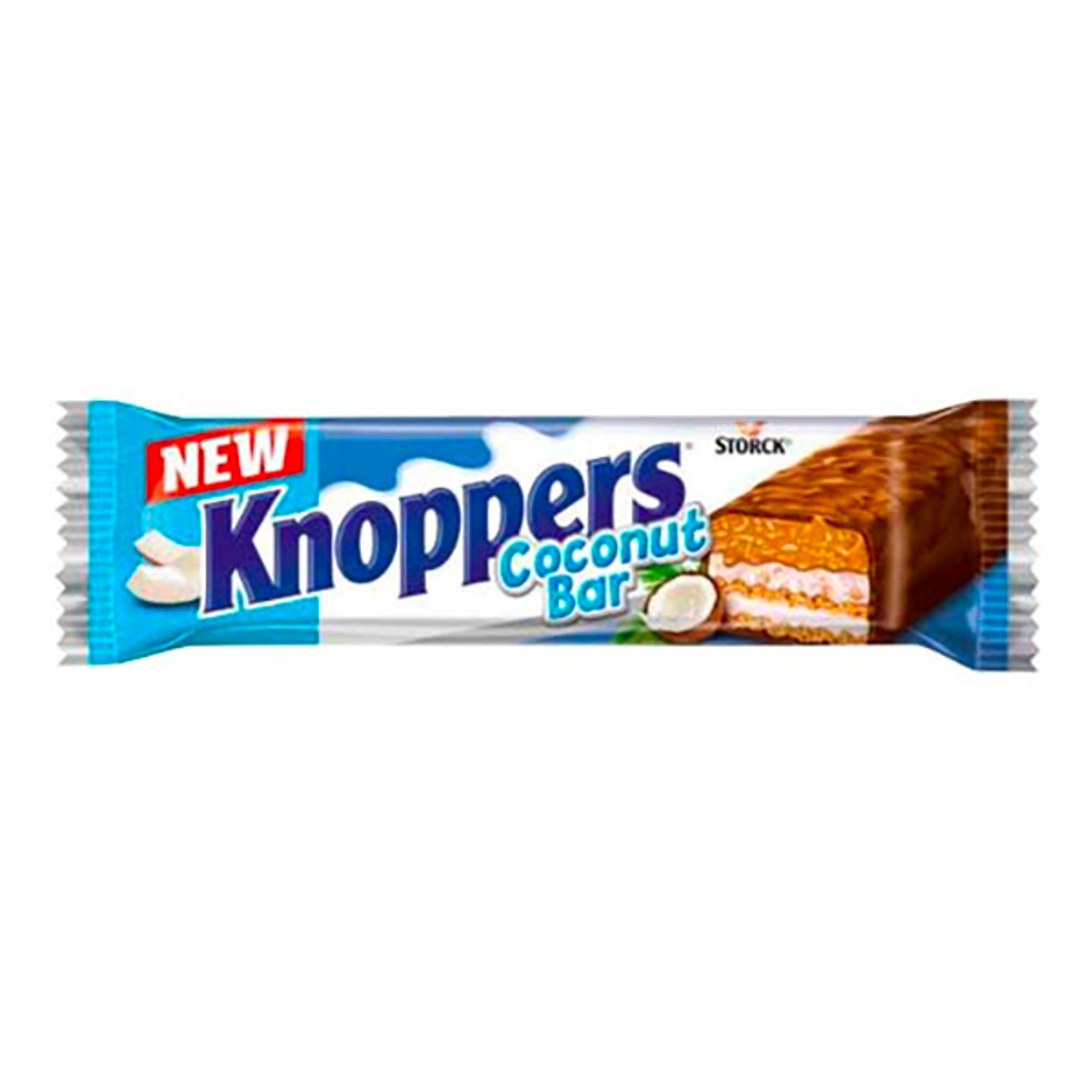 Läs mer om Knoppers Coconut Bar - 40 gram