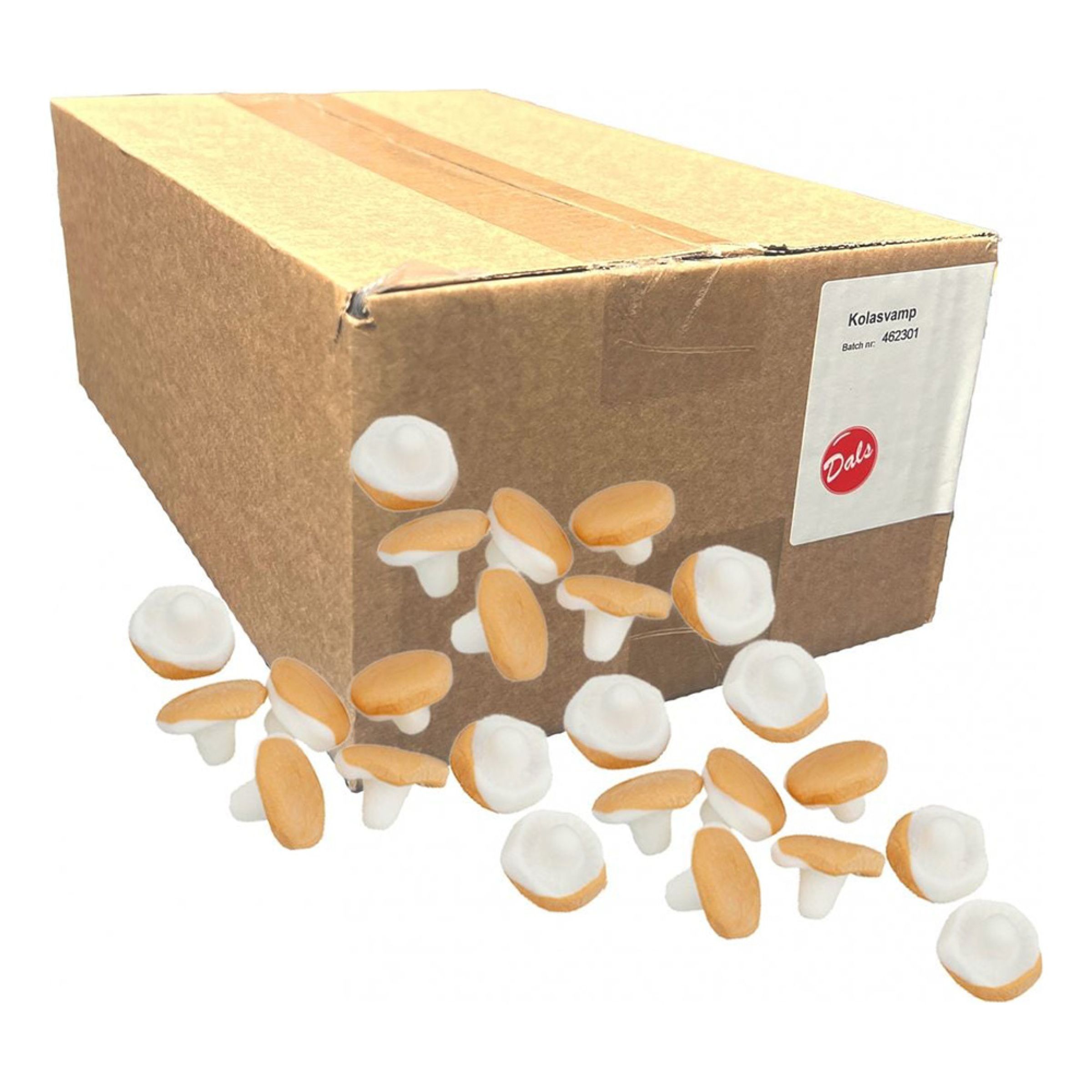 Kolasvampar Storpack - 1,8 kg | Hem - Godis & Läsk - Godis - Retrogodis | Pryloteket