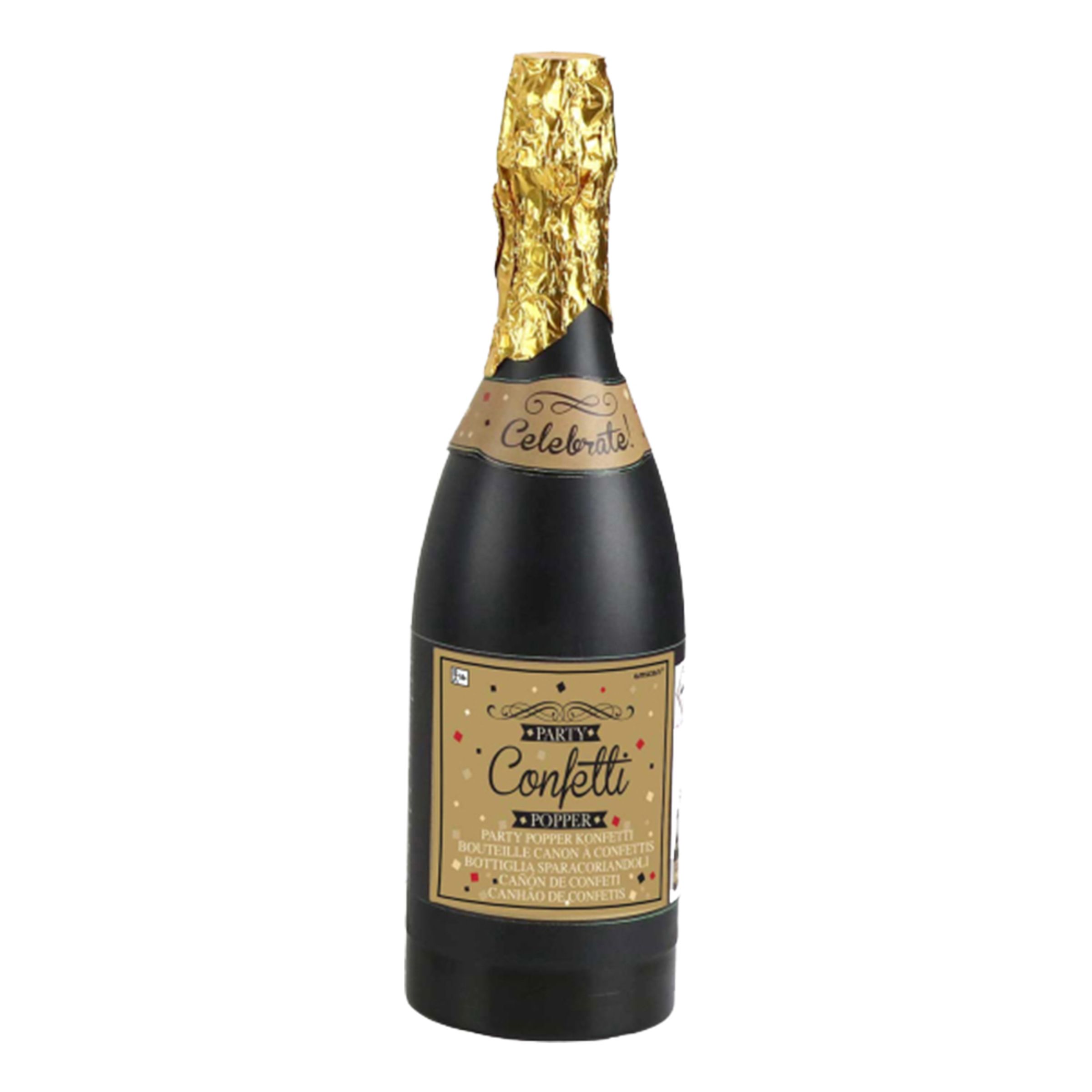 Läs mer om Konfettikanon Champagneflaska