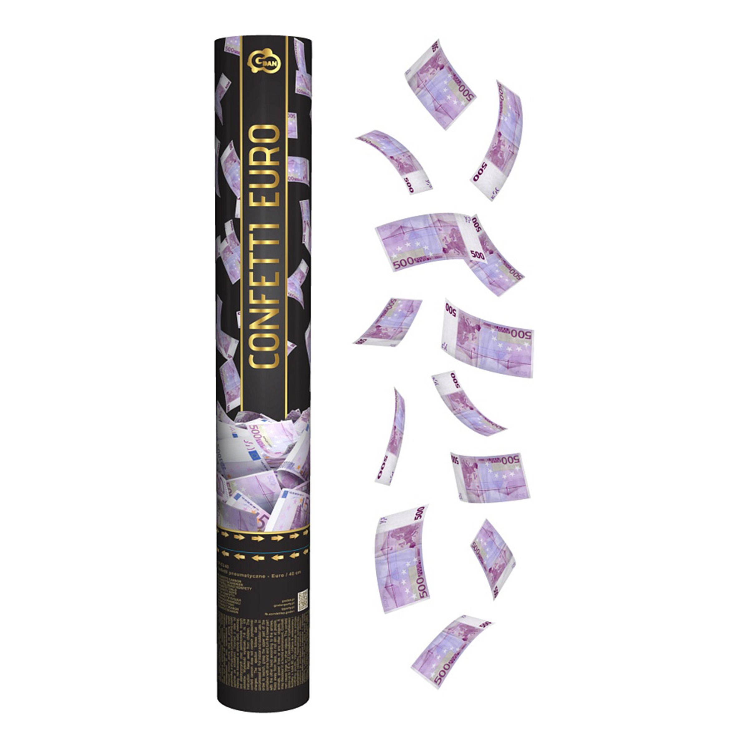 Konfettikanon Euro - 40 cm