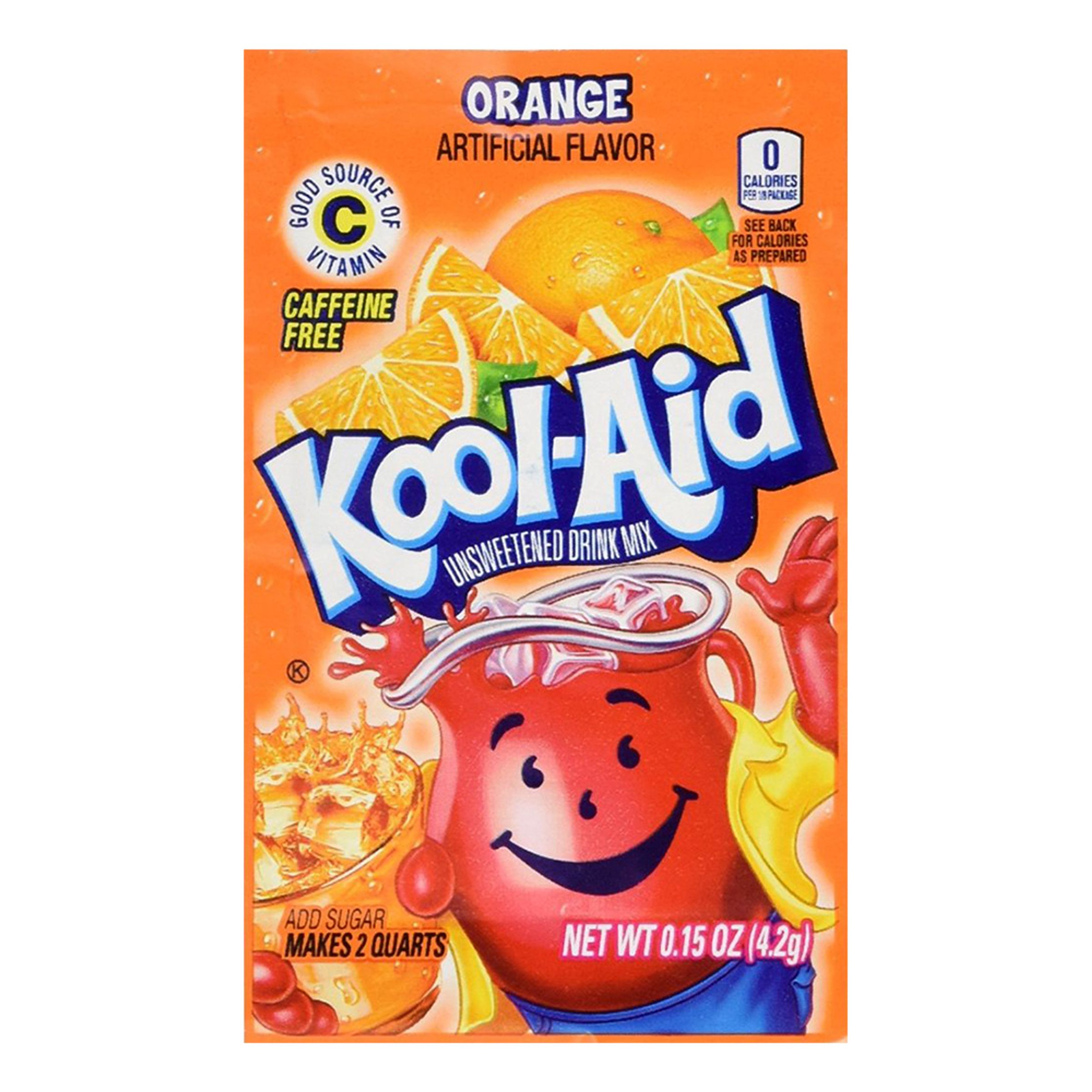 Kool-Aid Soft Drink Mix Orange - 48-pack