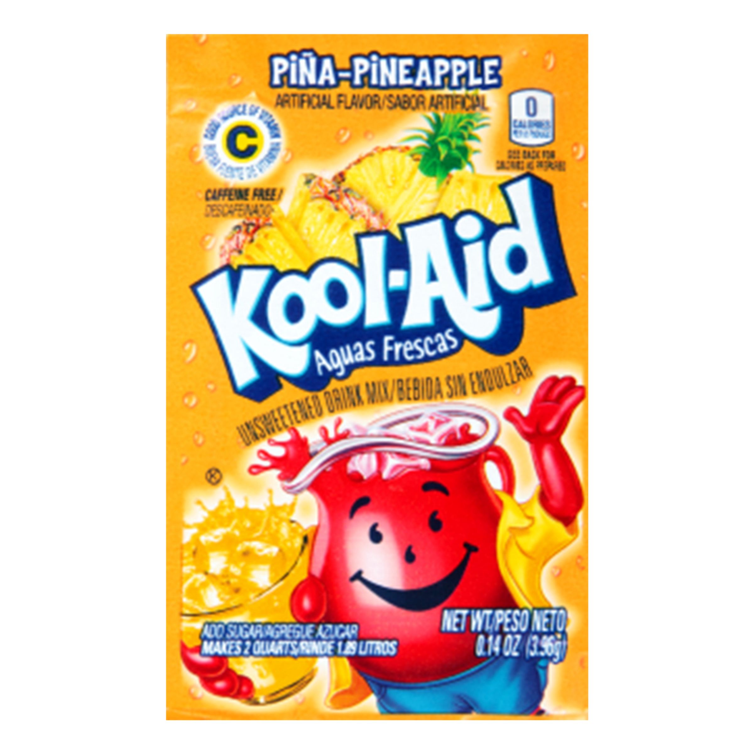 Kool-Aid Soft Drink Mix Pina Pineapple - 48-pack