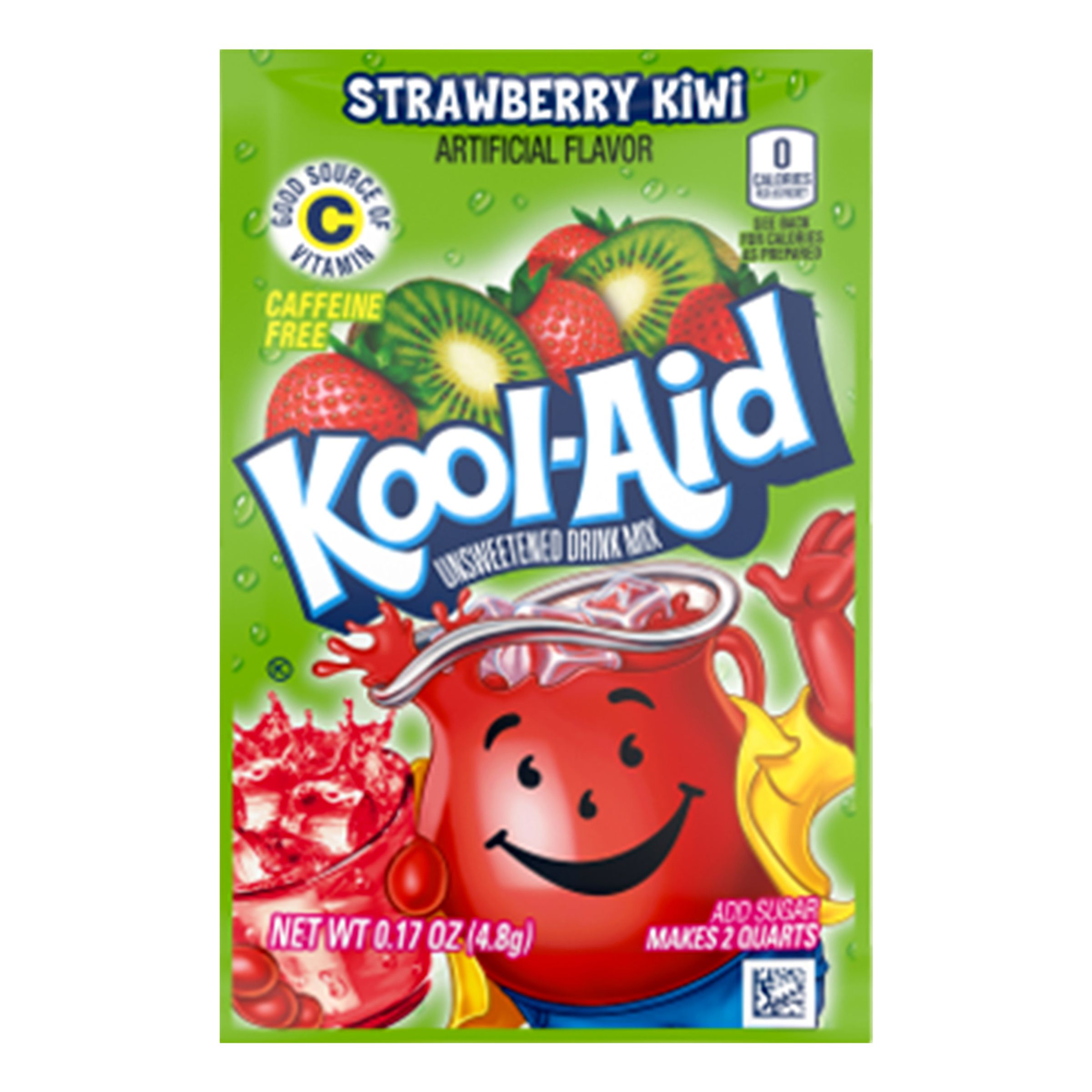 Kool-Aid Soft Drink Mix Strawberry Kiwi - 48-pack