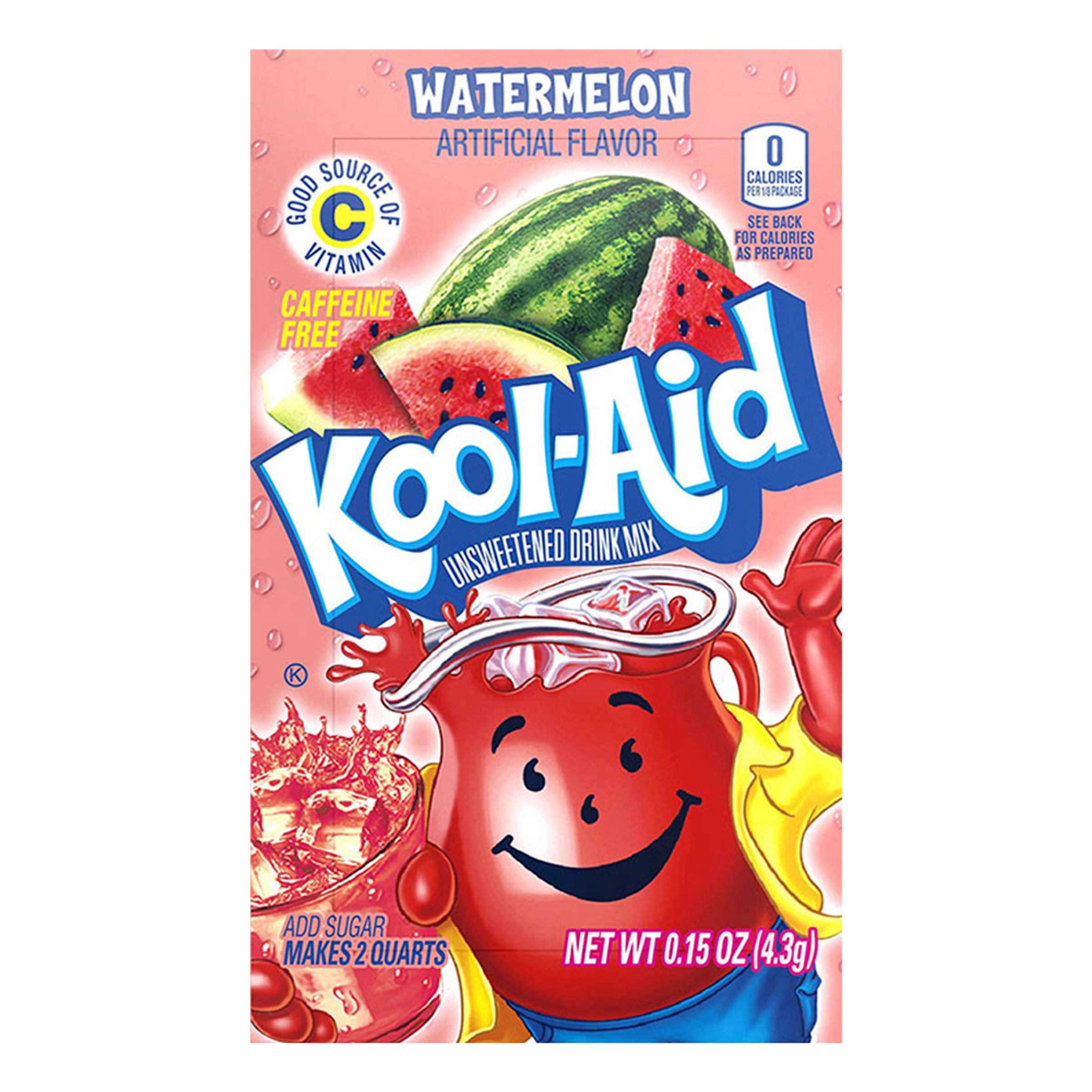 Kool-Aid Soft Drink Mix Watermelon - 48-pack