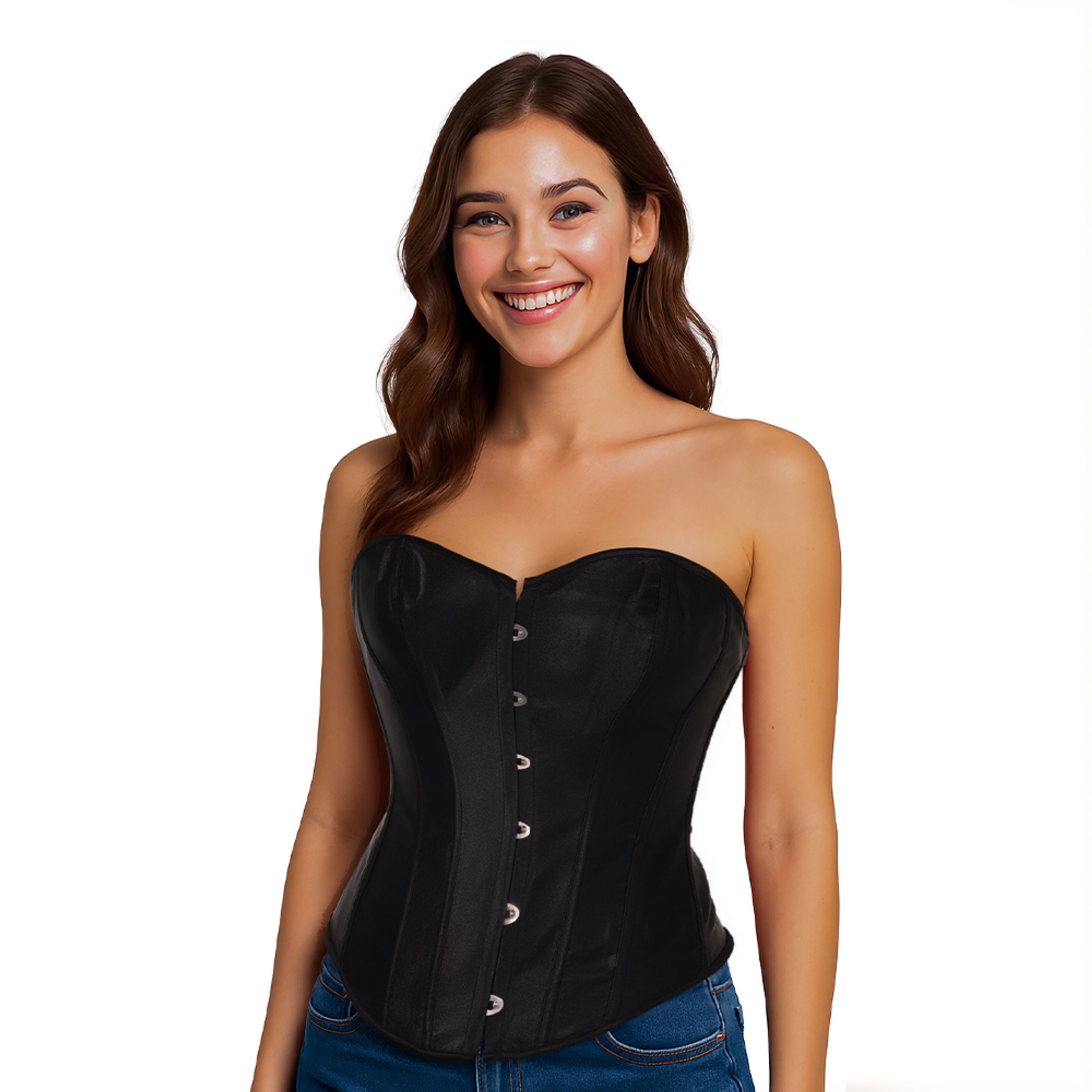 Korsett Svart - Large | Hem - Maskerad - Tillbehör - Korsetter | Party Outlet