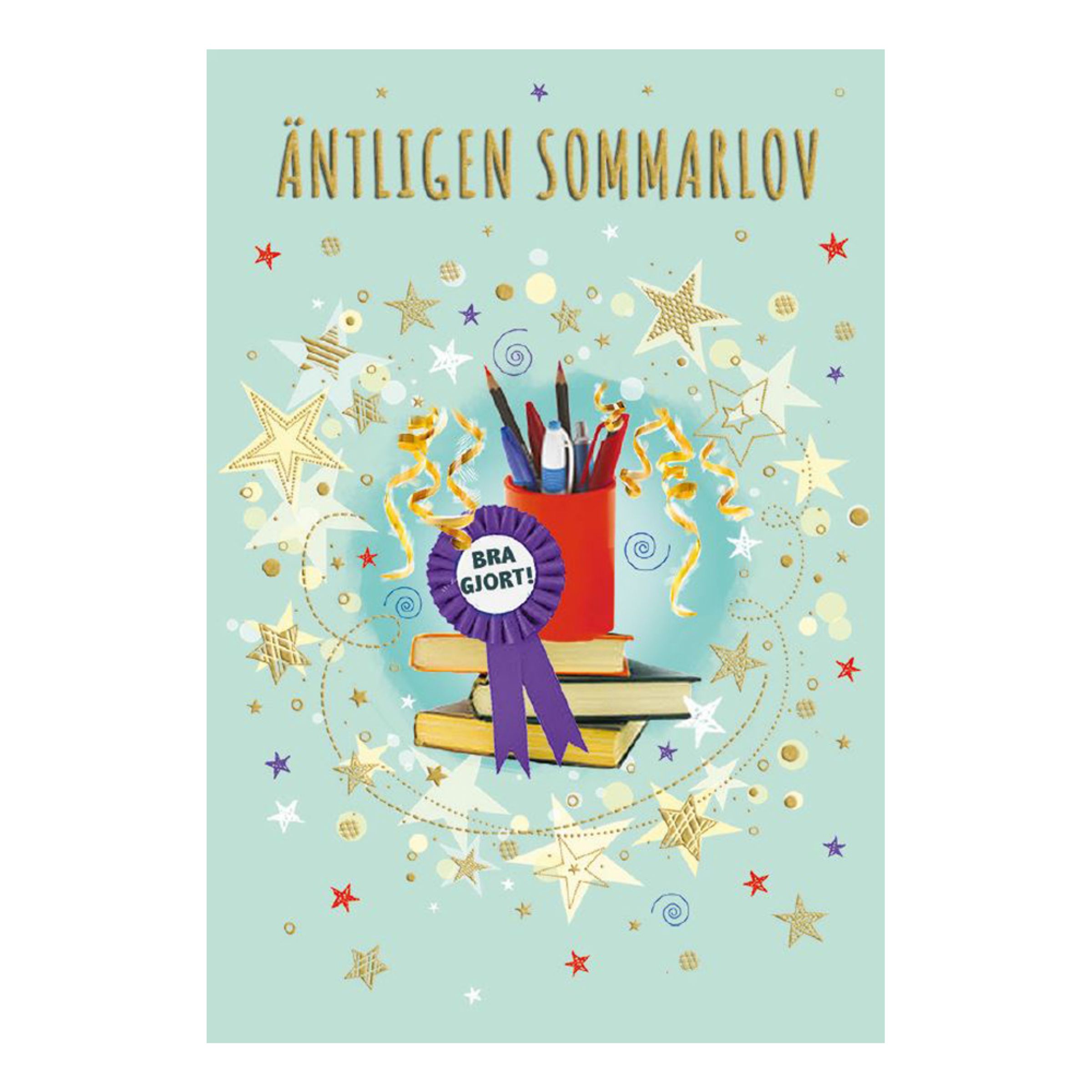 Kort Examen Äntligen Sommarlov | Hem - Teman - Högtider - Student - Studentkort & Examenskort | Maskeradspecialisten