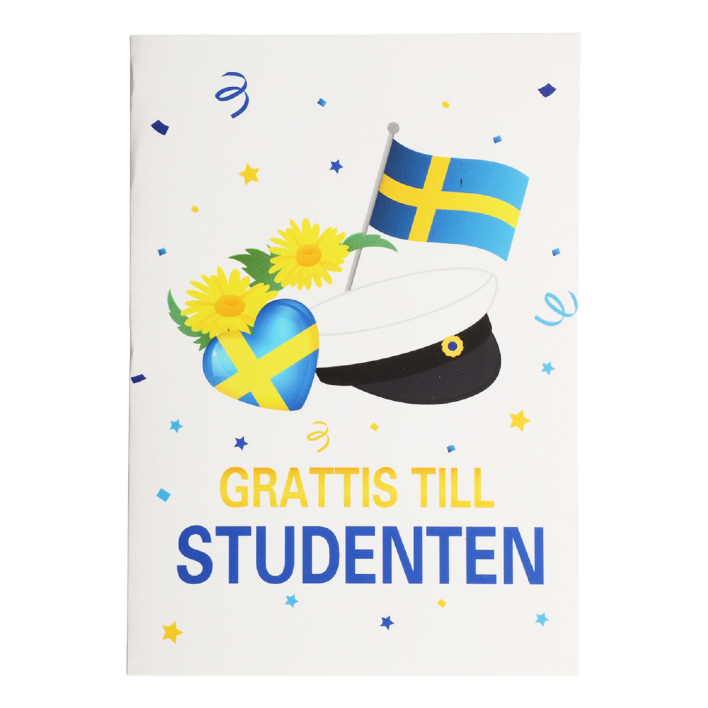 Kort Grattis till Studenten | Hem - Festartiklar - Hälsningskort - Gratulationskort | Pryloteket