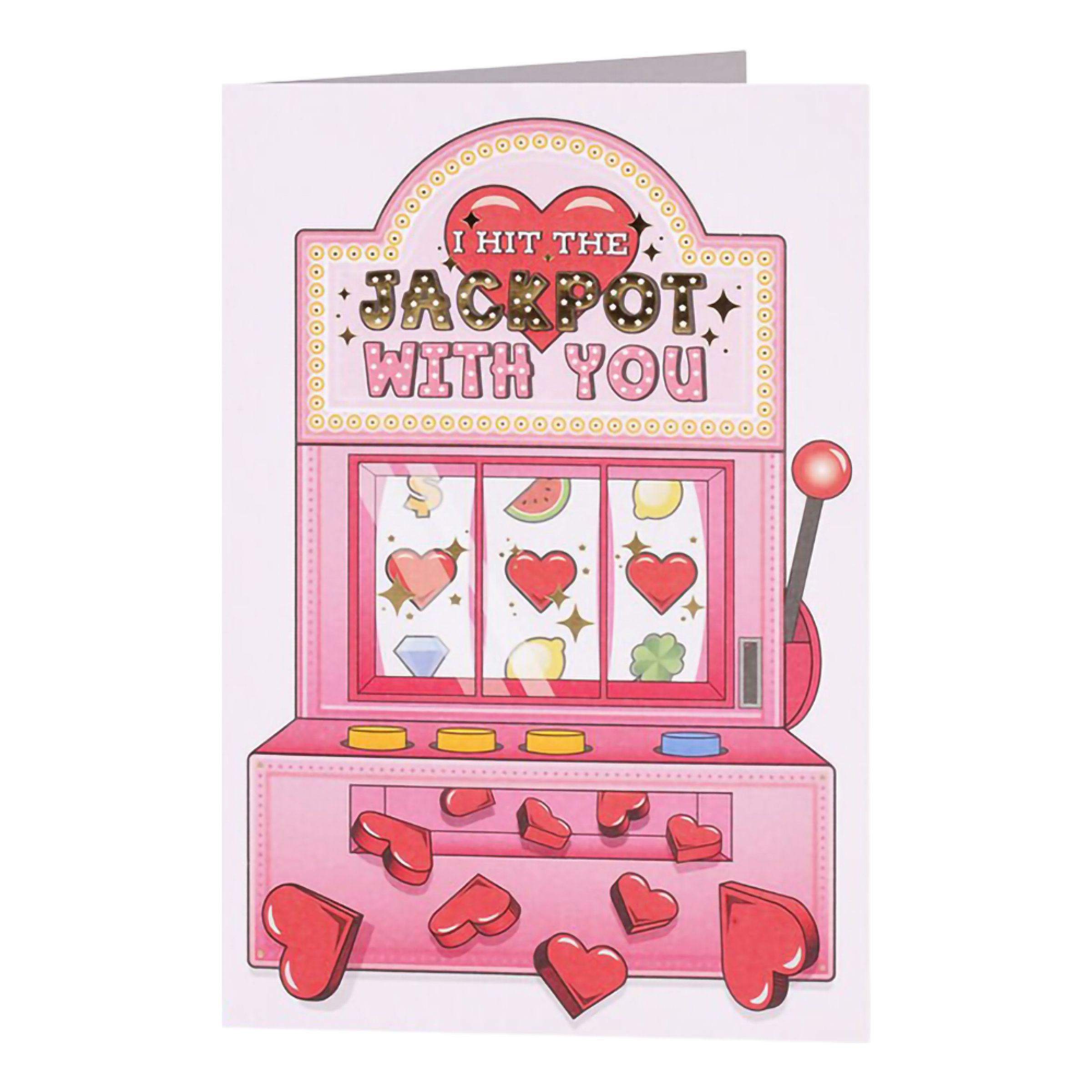 Kort Jackpot with You | Hem - Festartiklar - Hälsningskort - Alla Hjärtans Dag Kort | Pryloteket