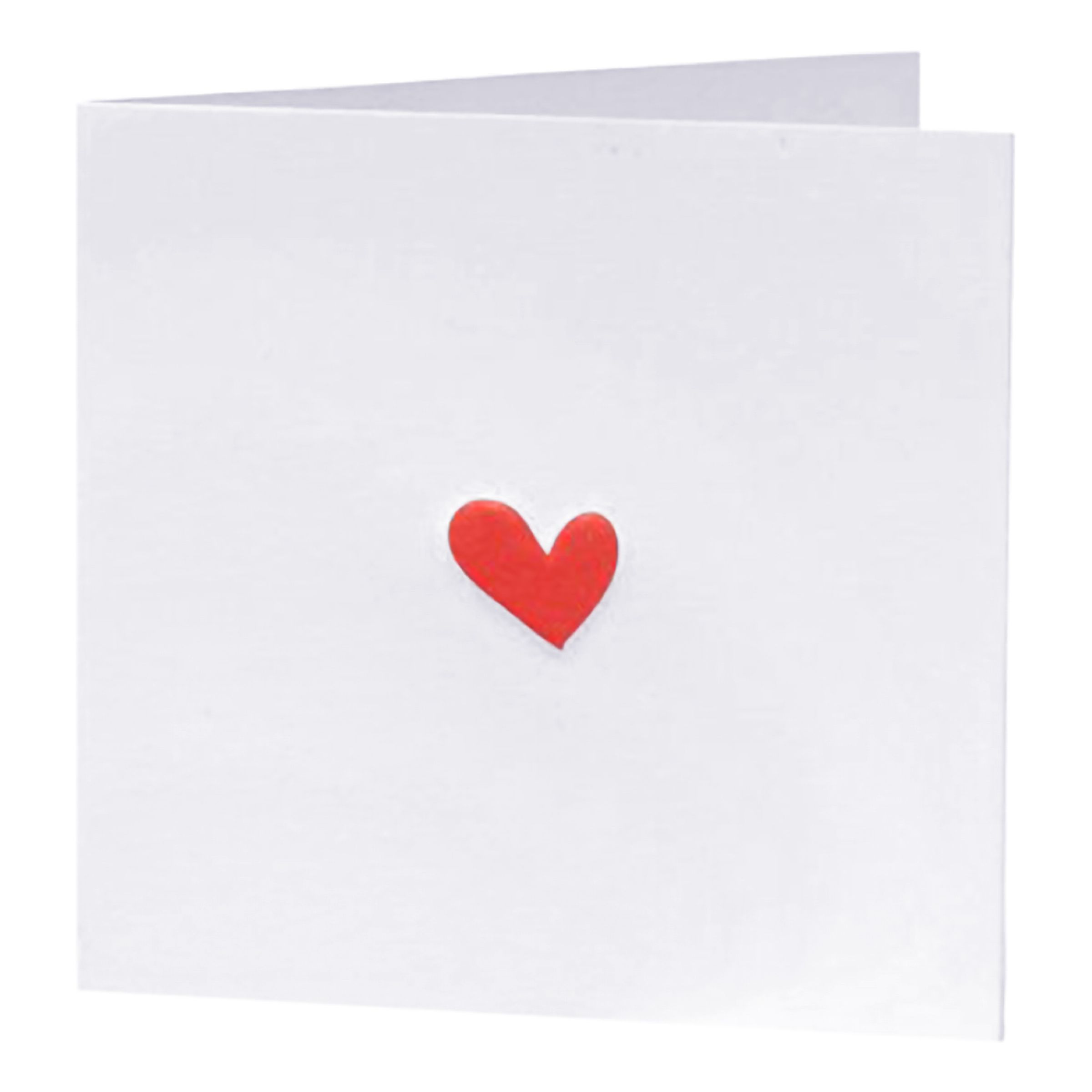 Kort Mini Hjärta | Hem - Festartiklar - Hälsningskort - Alla Hjärtans Dag Kort | Pryloteket