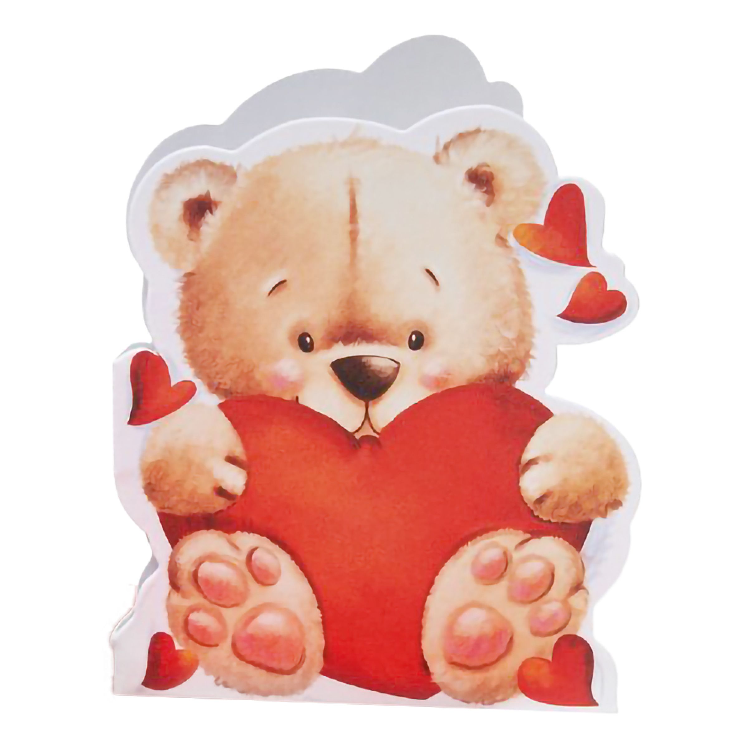 Kort Mini Love Bear | Hem - Festartiklar - Hälsningskort - Alla Hjärtans Dag Kort | Pryloteket