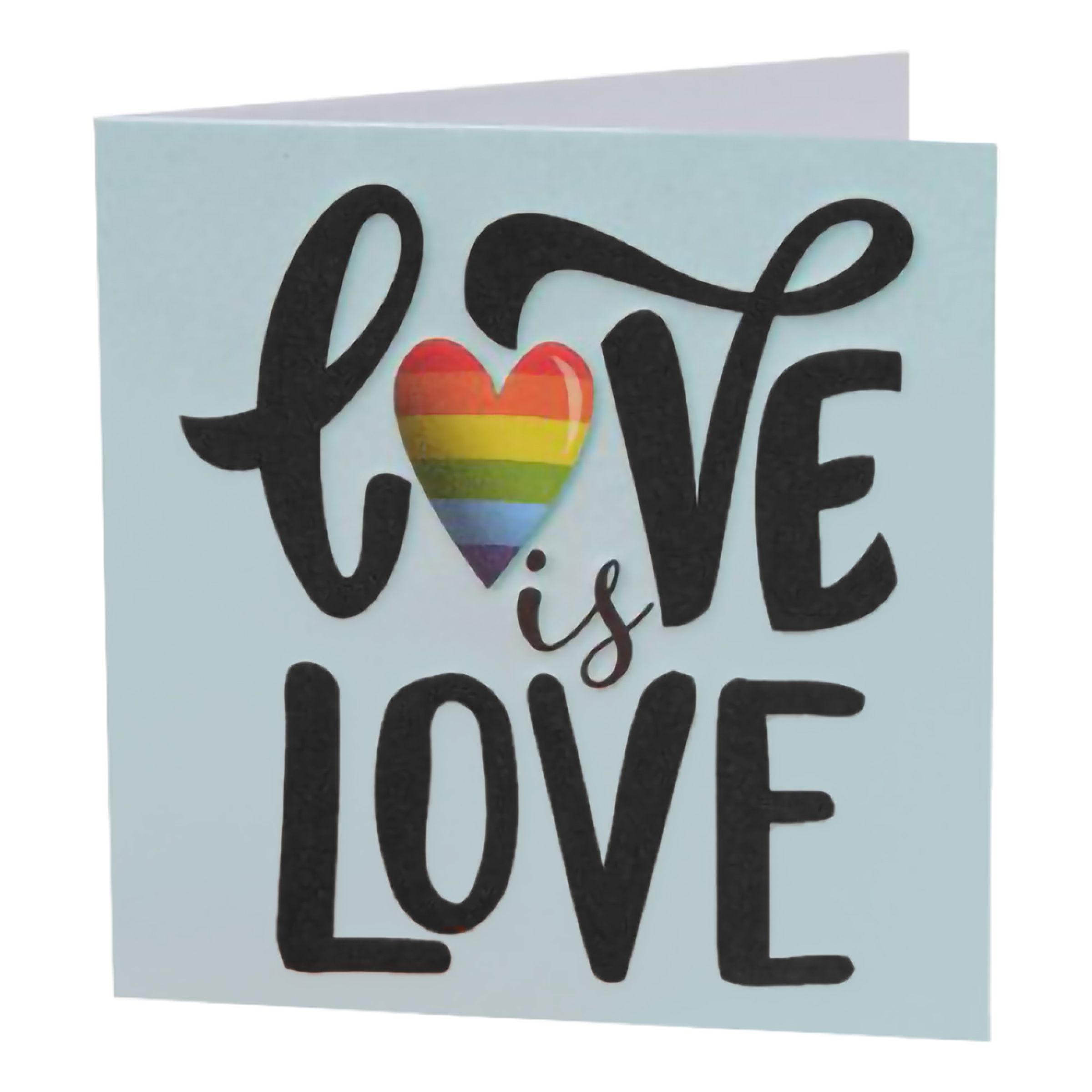 Kort Mini Love is Love | Hem - Teman - Evenemang - Pride | Pryloteket