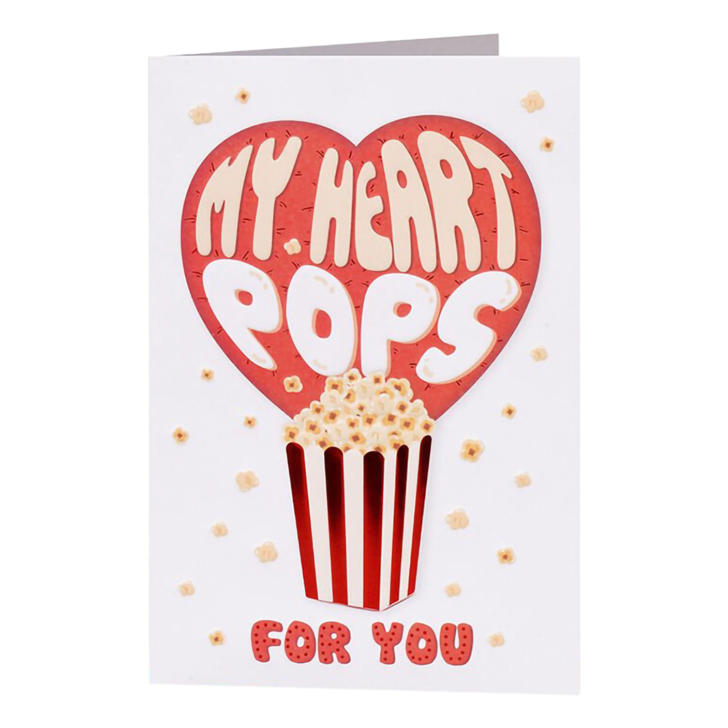 Kort My Heart Pops | Hem - Festartiklar - Hälsningskort - Alla Hjärtans Dag Kort | Party Outlet