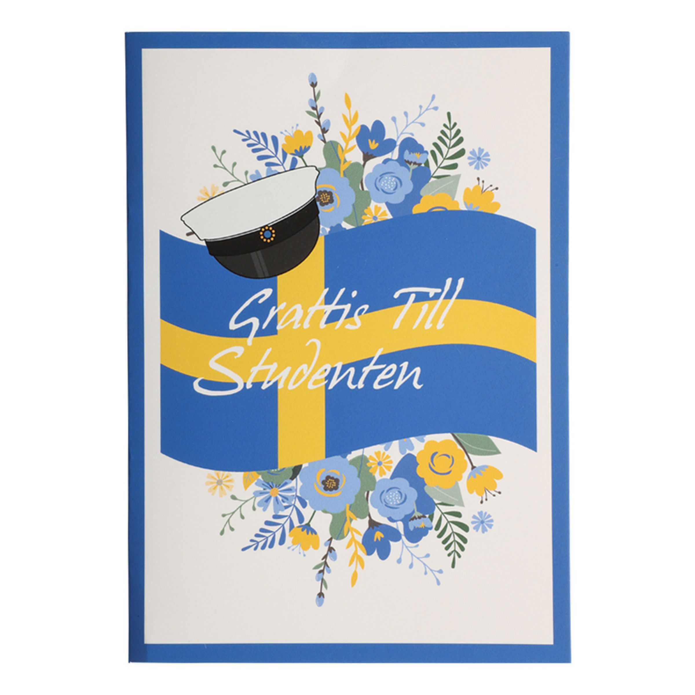 Kort Studenten Svenska Flaggan | Hem - Festartiklar - Hälsningskort - Gratulationskort | Maskeradspecialisten