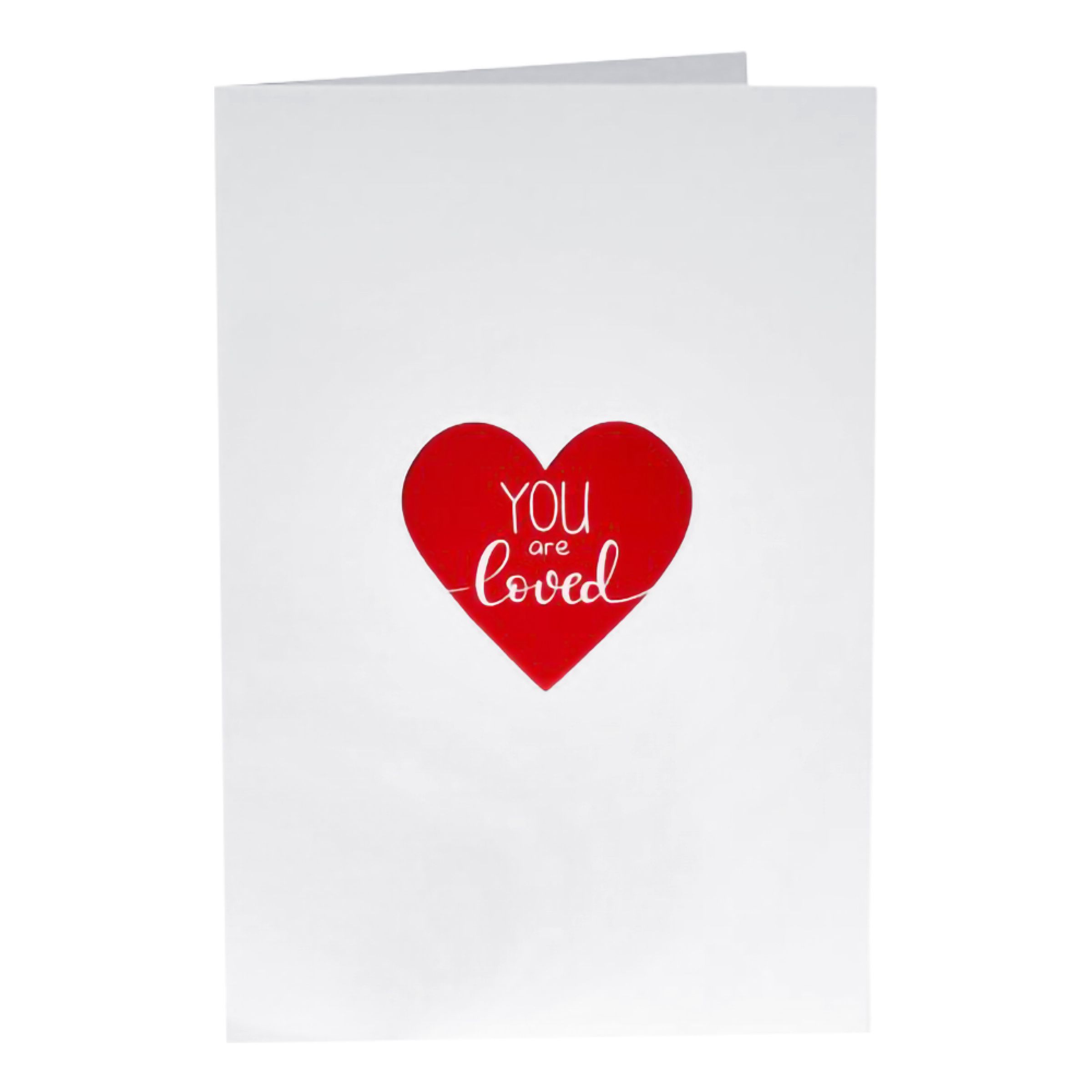 Kort You are Loved | Hem - Festartiklar - Hälsningskort - Alla Hjärtans Dag Kort | Party Outlet