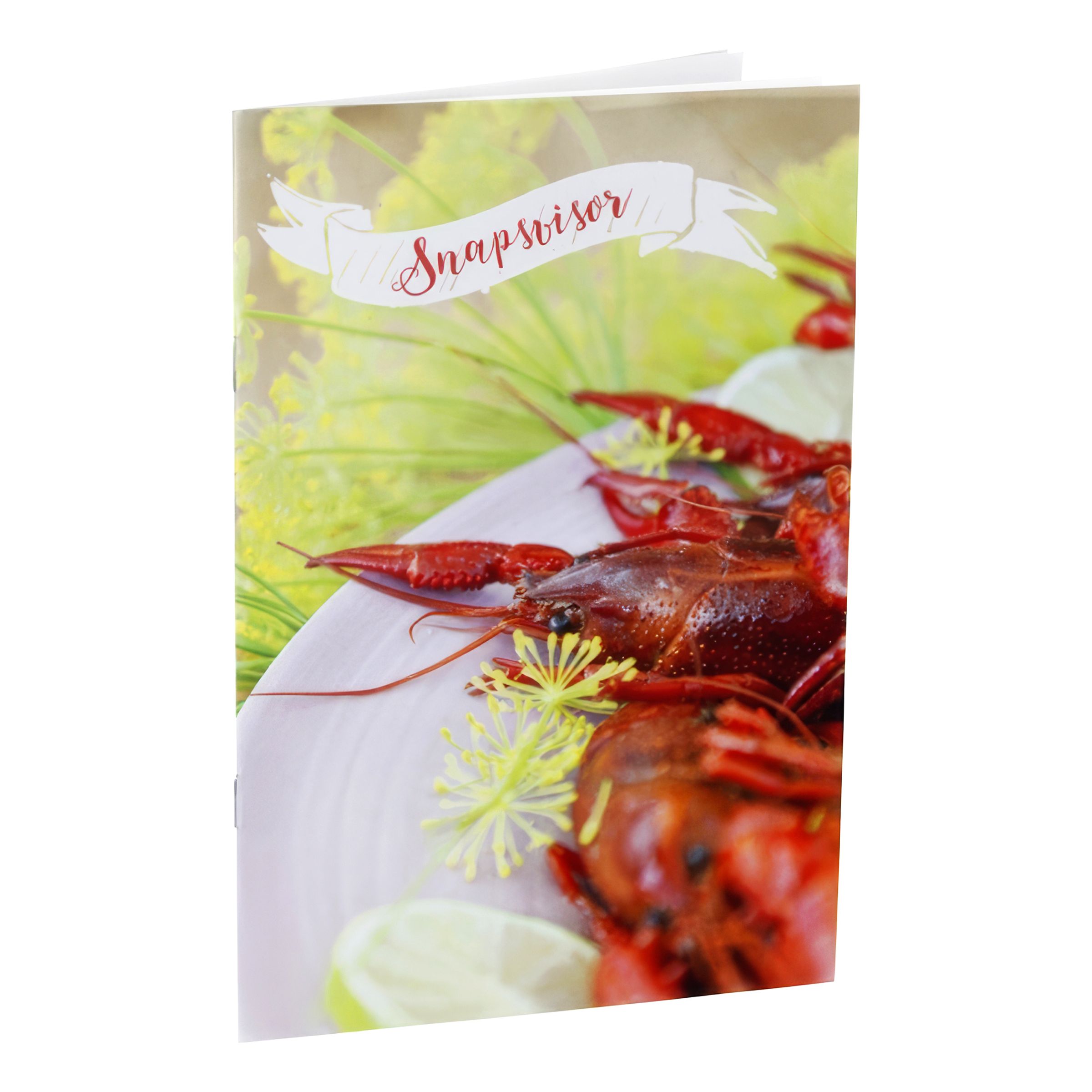 Kräftvisbok Snapsvisor - 4-pack | Hem - Teman - Högtider - Kräftskiva | Pryloteket