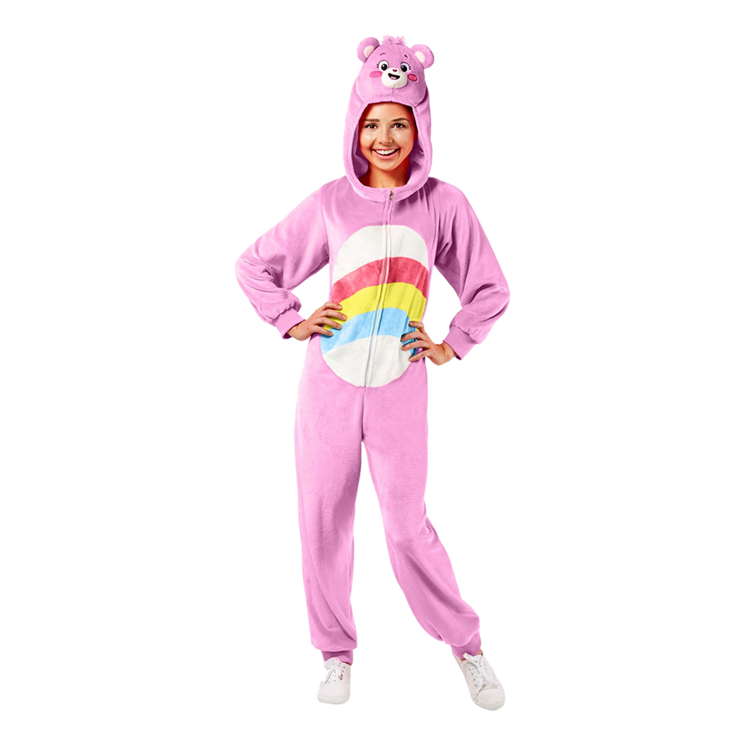 Krambjörnarna Onesie Rosa Maskeraddräkt - Small