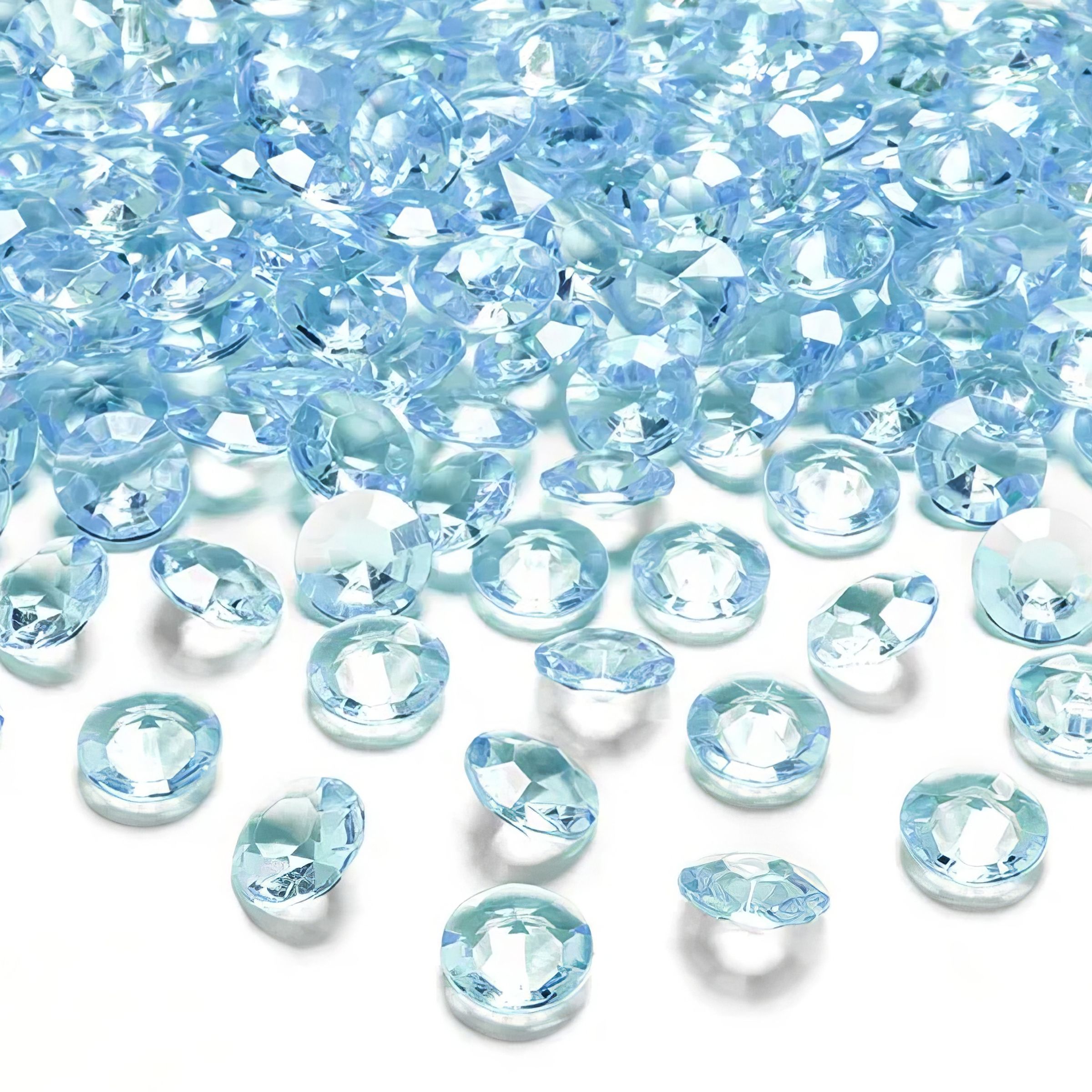 Kristalldiamanter Turkos - 100-pack