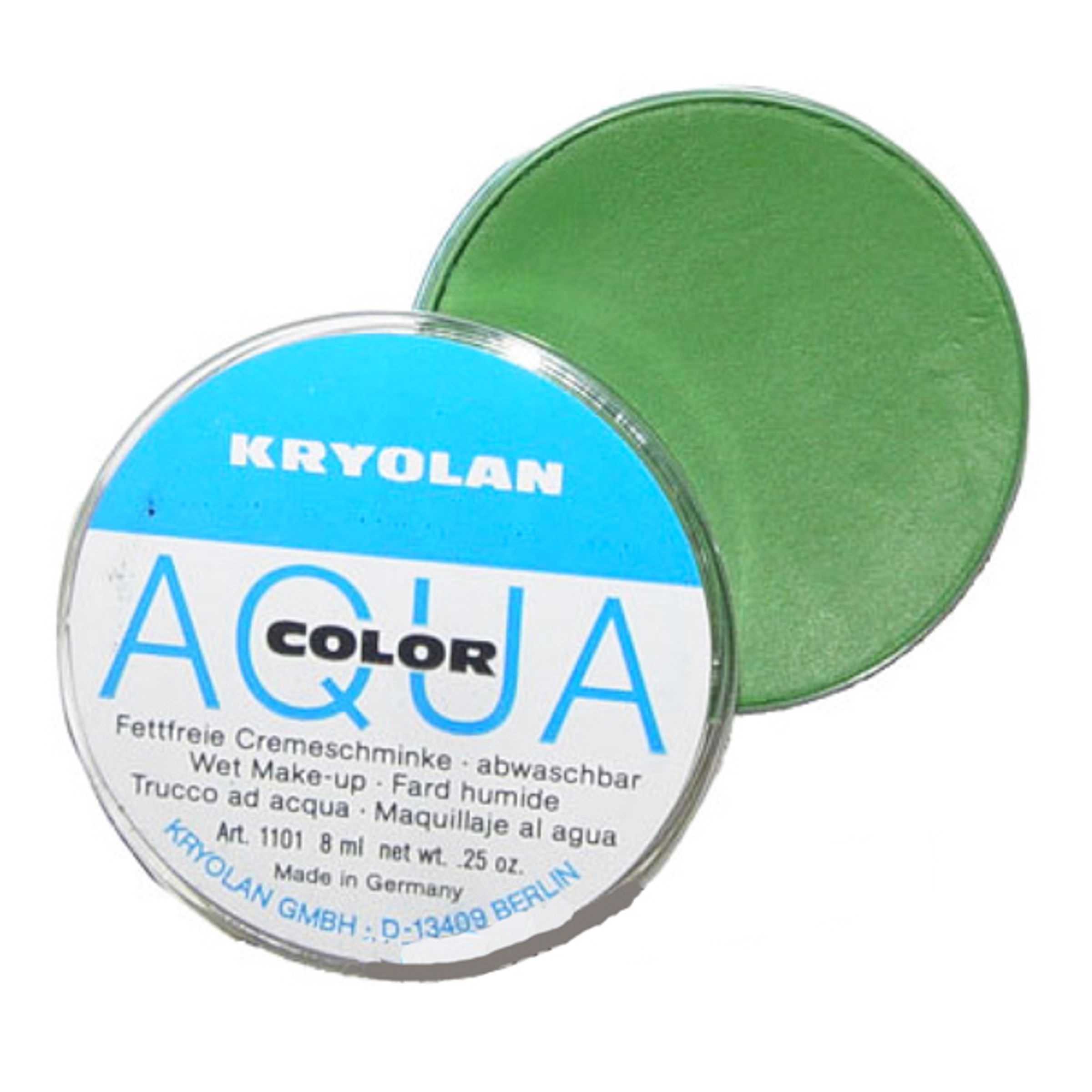 Läs mer om Kryolan Aquacolor Smink - Grön