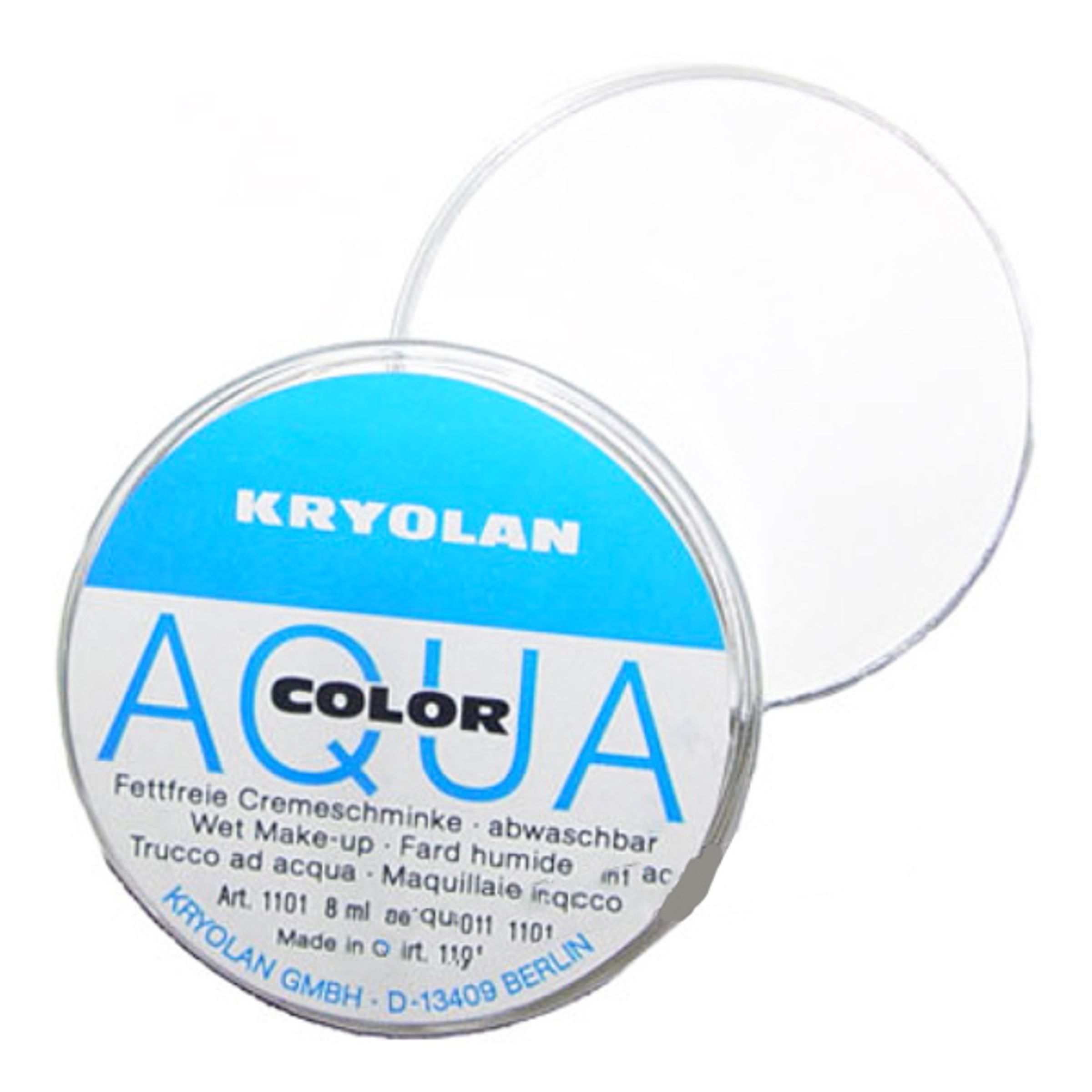 Läs mer om Kryolan Aquacolor Smink - Vit