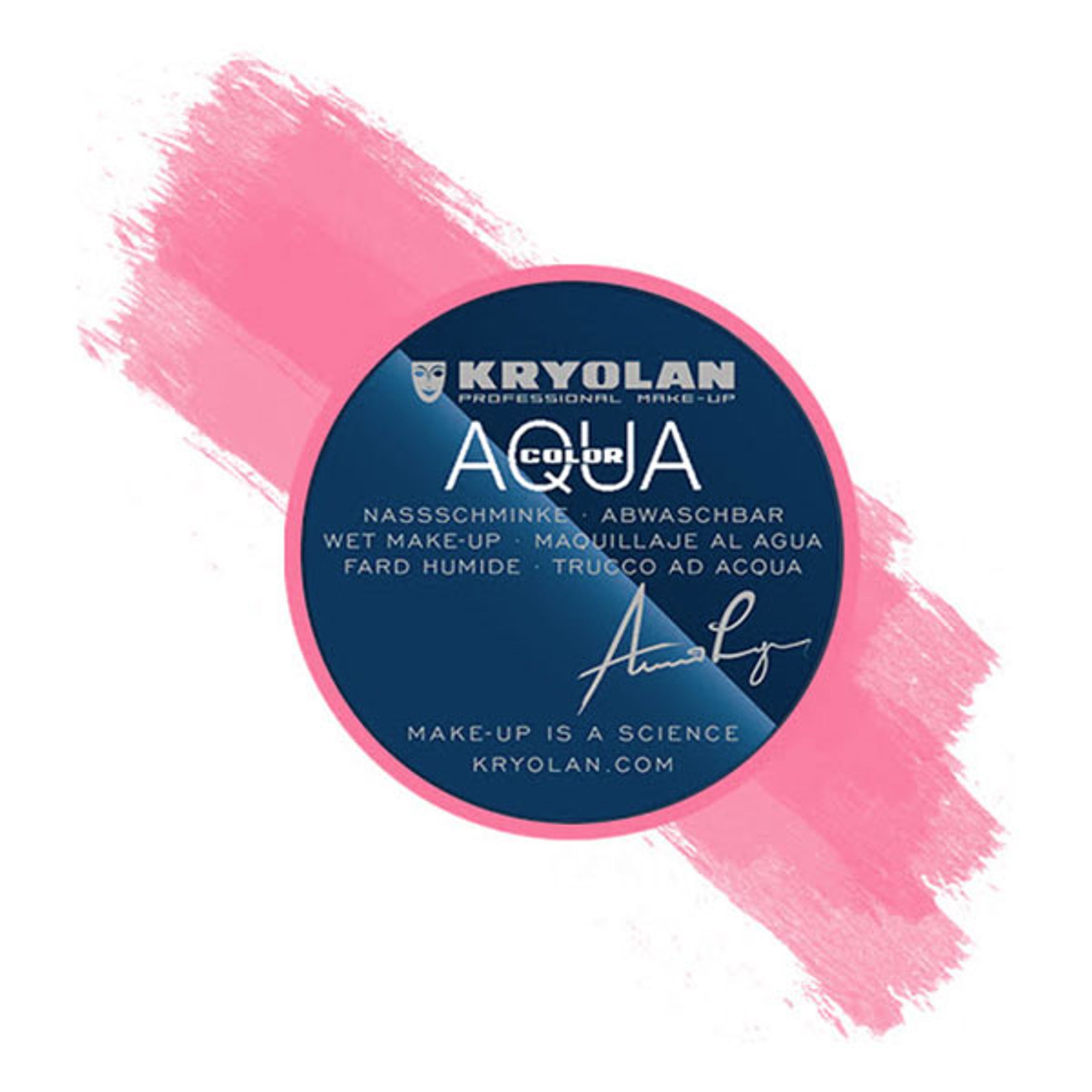 Kryolan Aquacolor Smink - Ljusrosa