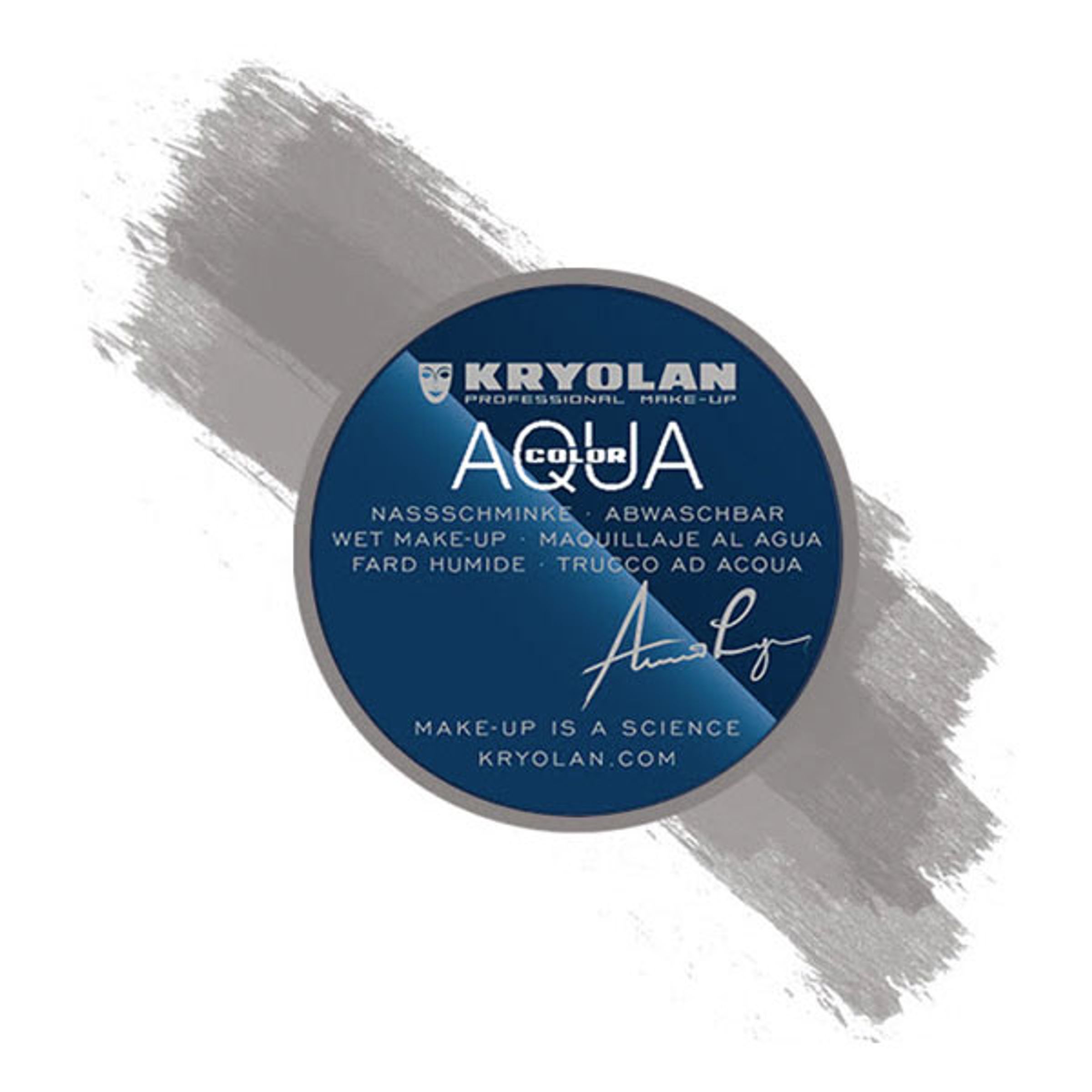 Läs mer om Kryolan Aquacolor Smink - Ljusgrå
