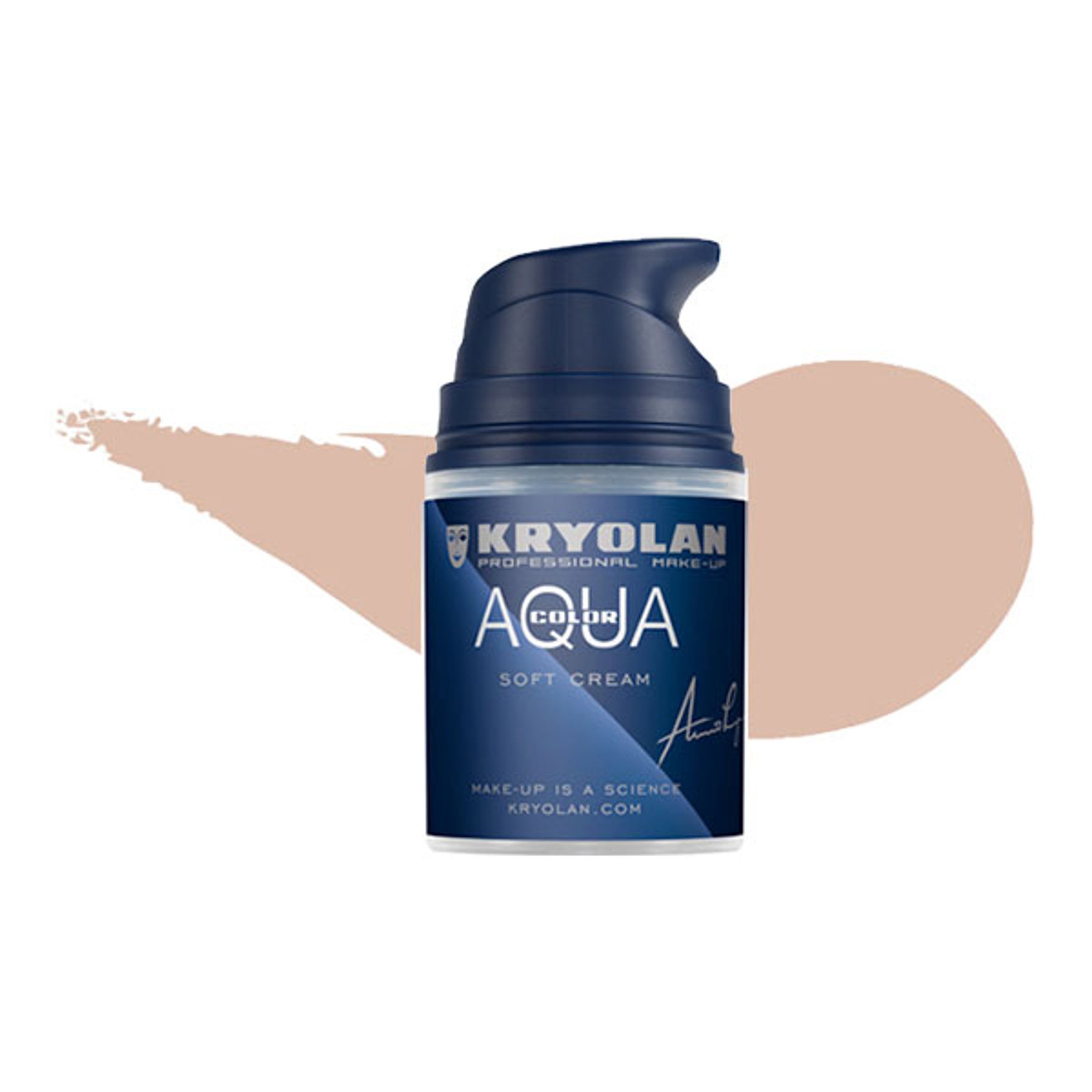 Kryolan Aquacolor Soft Cream - 1W