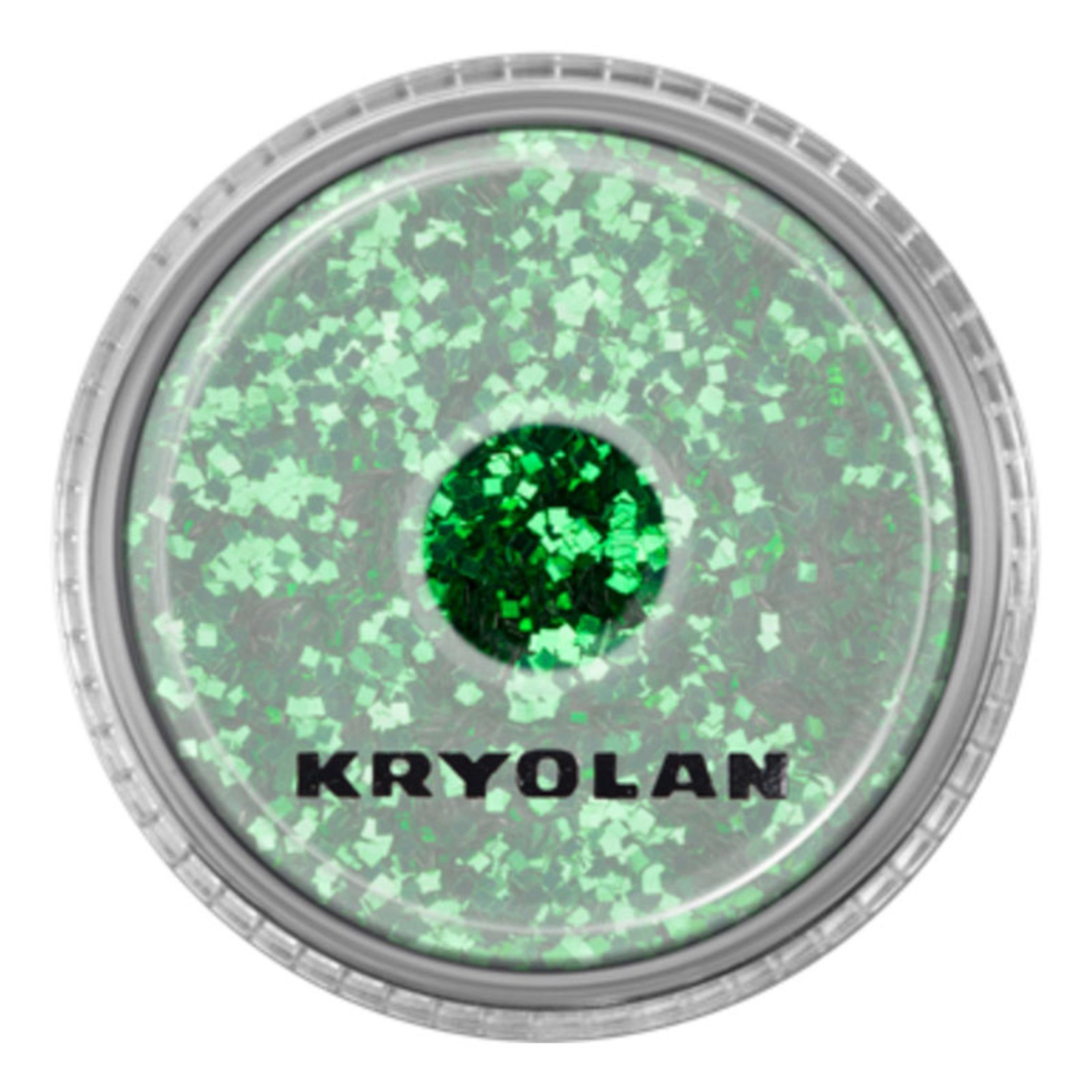Läs mer om Kryolan Kroppsglitter - Grön