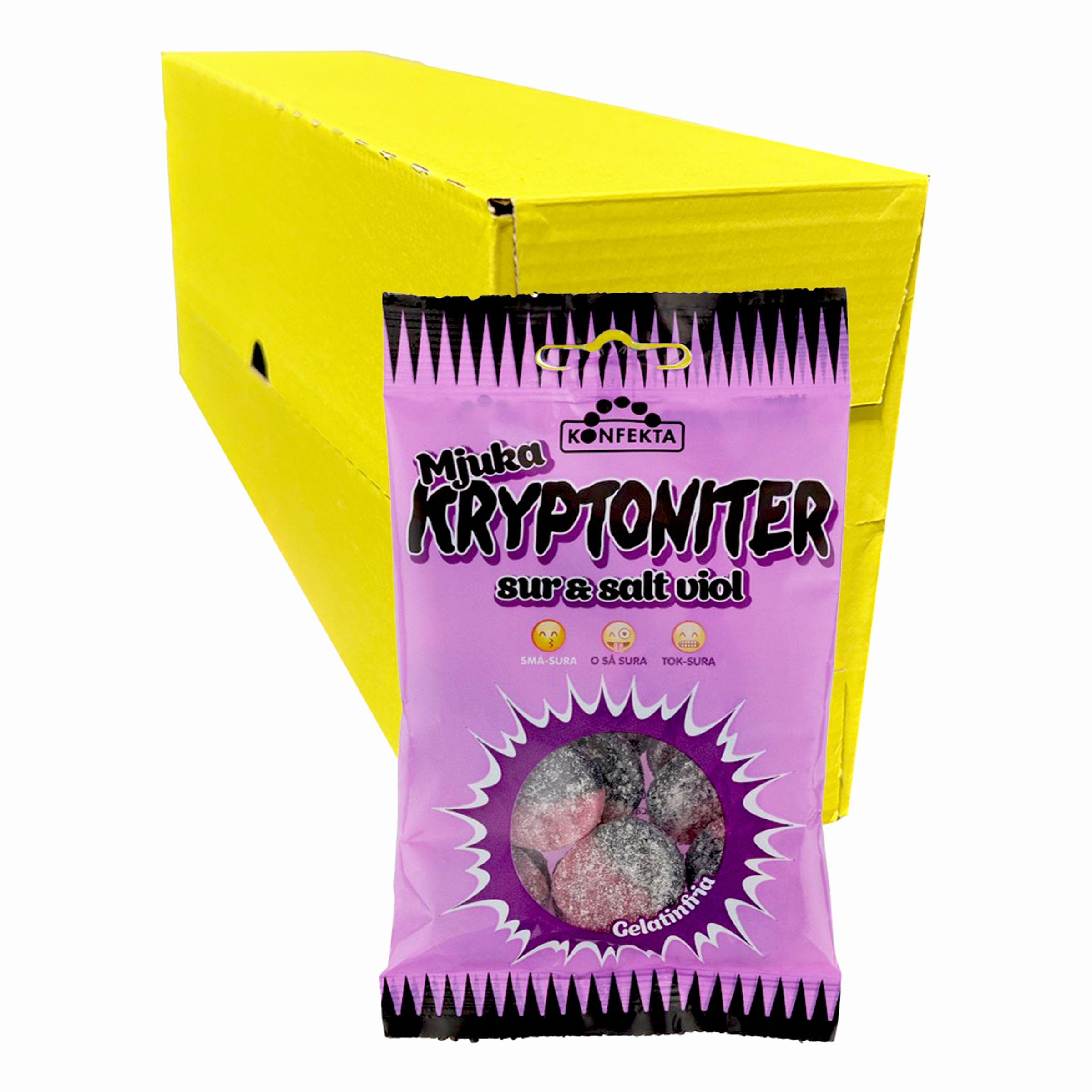 Kryptoniter Mjuka Violer Storpack - 20-pack