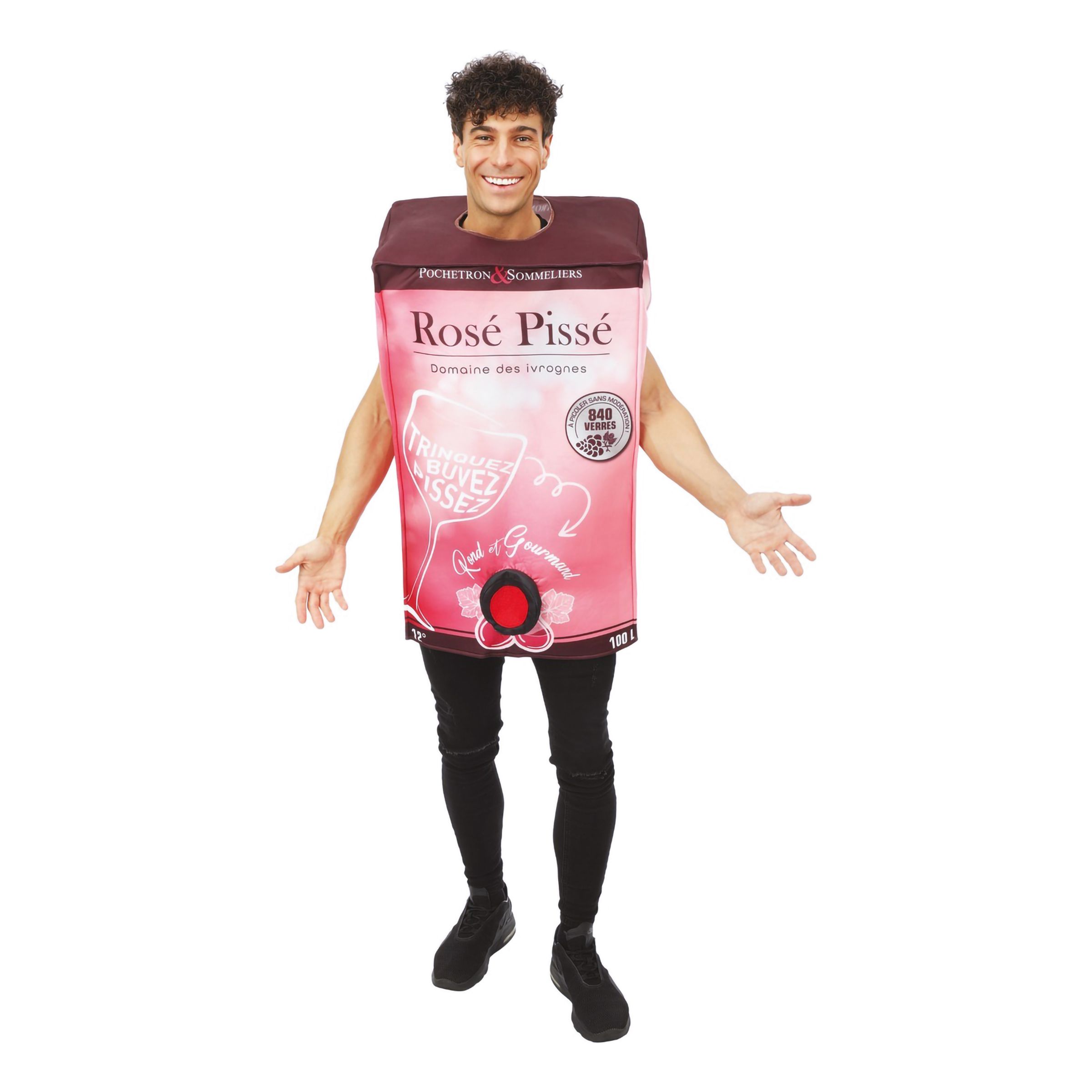Lådvin Rosé Pissé Maskeraddräkt - One size | Hem - Teman - Evenemang - Möhippa | Maskeradspecialisten