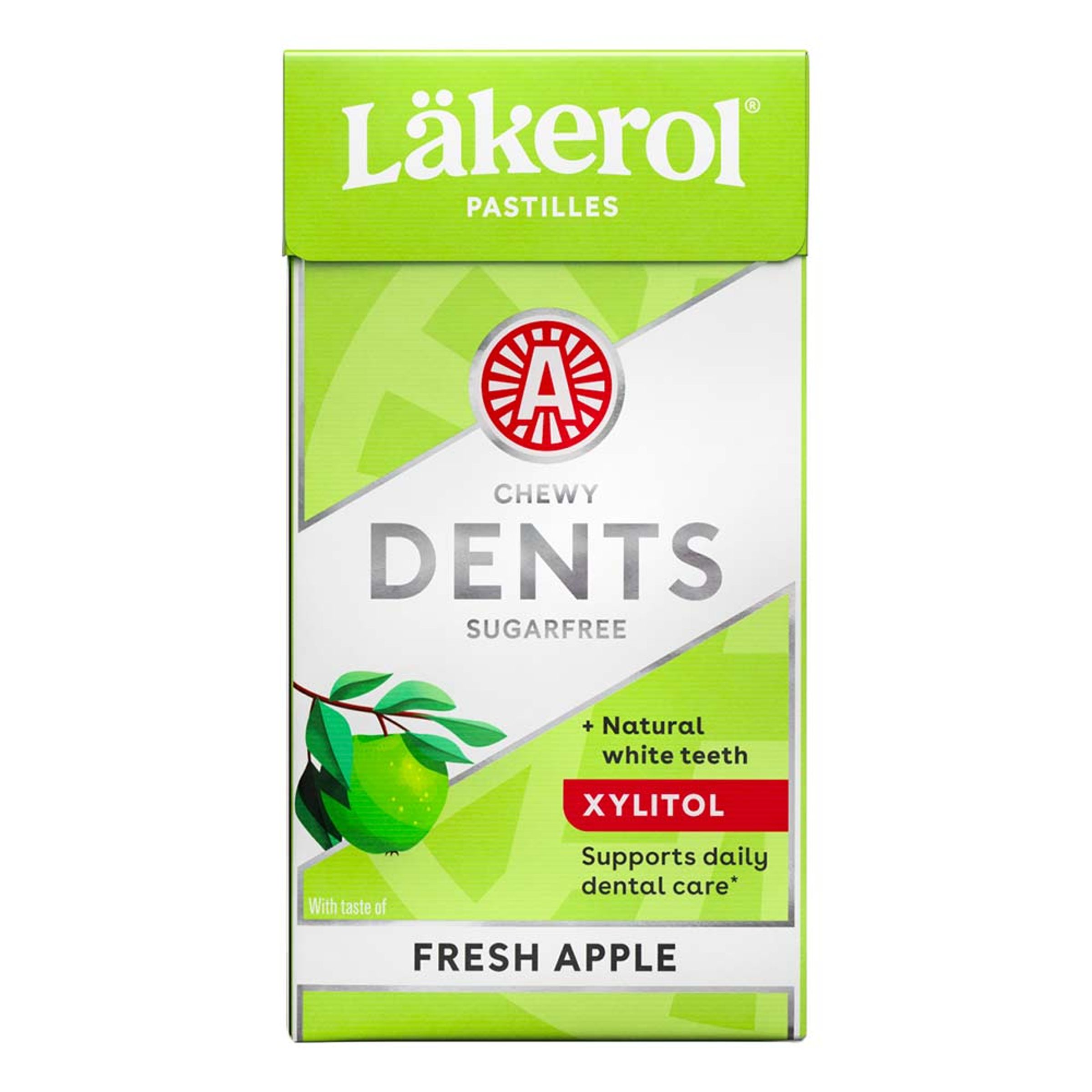 Läkerol Chewy Dents Fresh Apple Ask - 36 gram