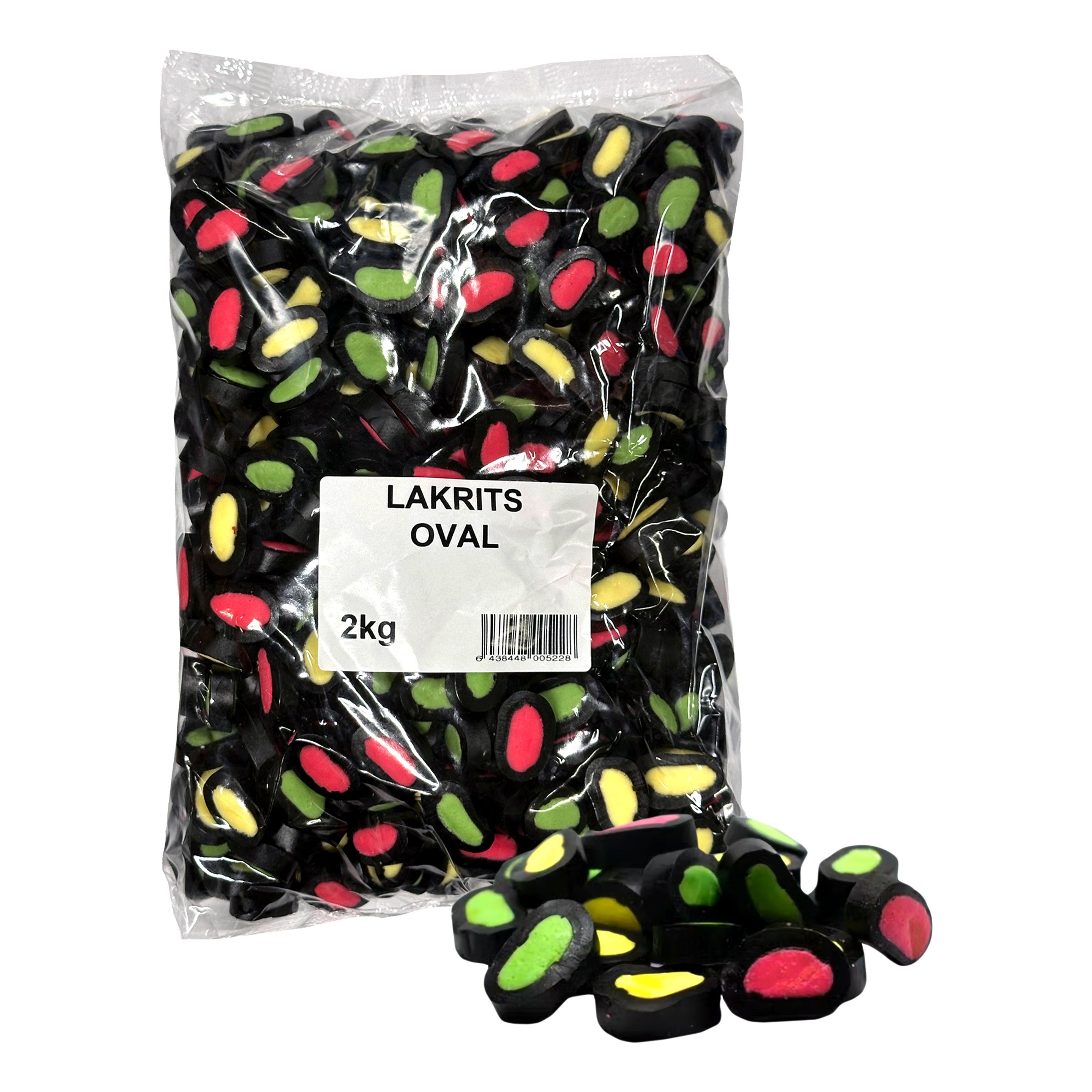 Lakrids Oval Økonomipakke - 2 kg