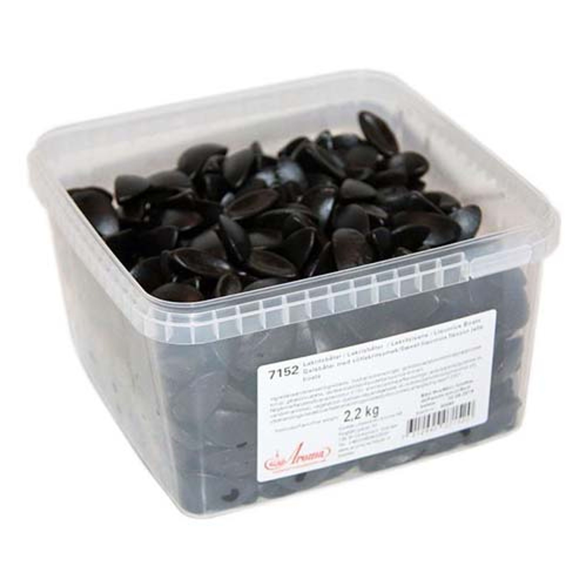 Lakritsbåtar Lösvikt i Burk - 2.2 kg