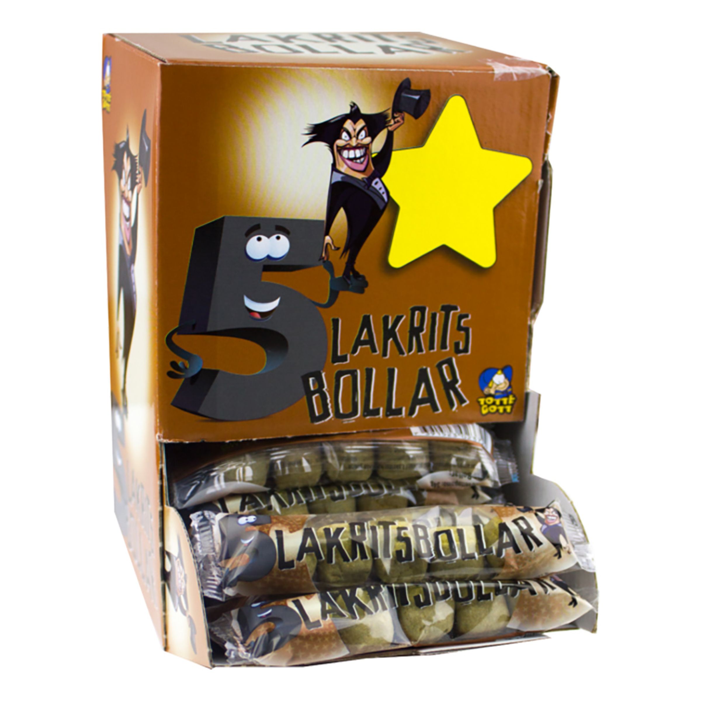 Lakritsbollar Godisautomat - 50-pack