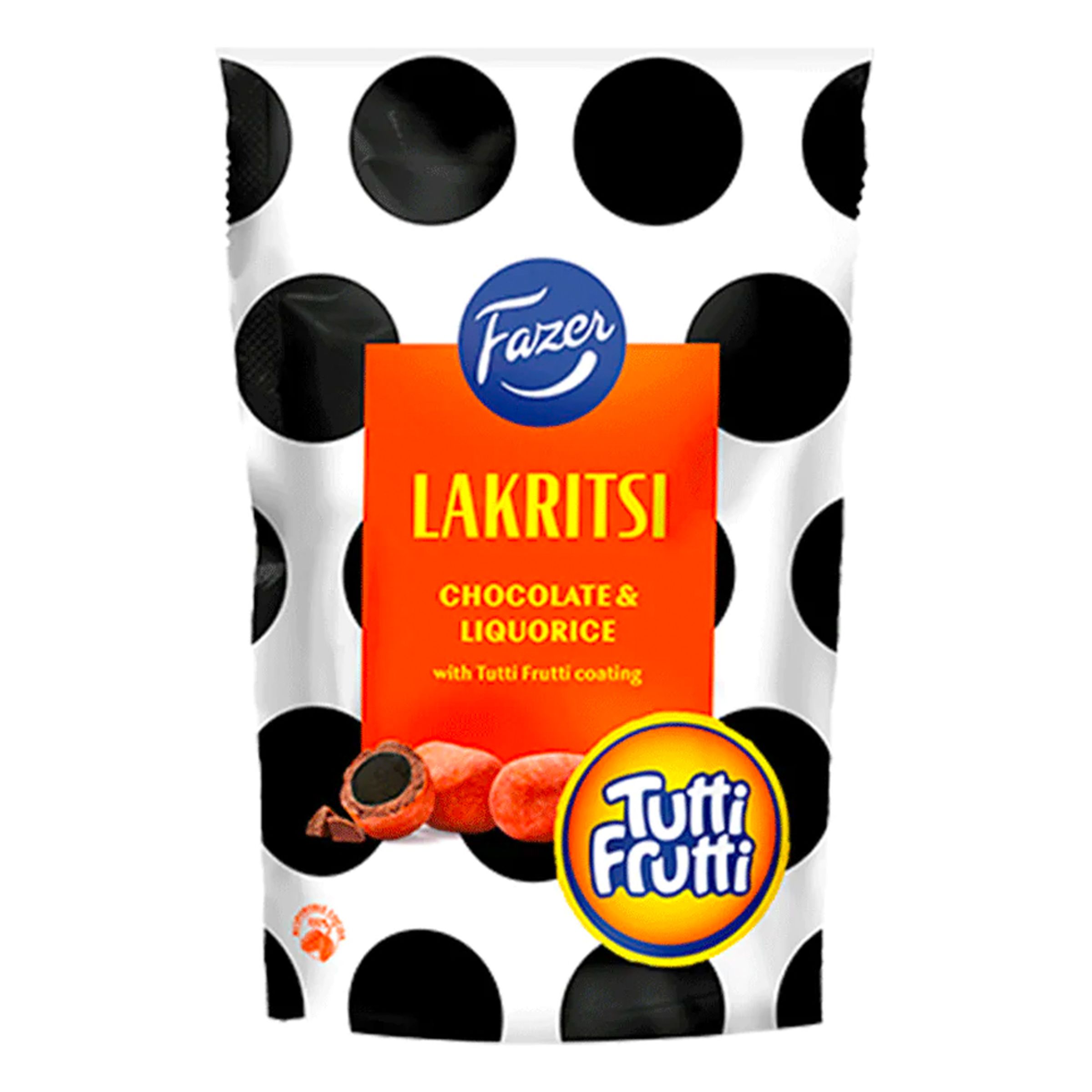 Läs mer om Lakritsi Choco Tutti Frutti - 135 gram