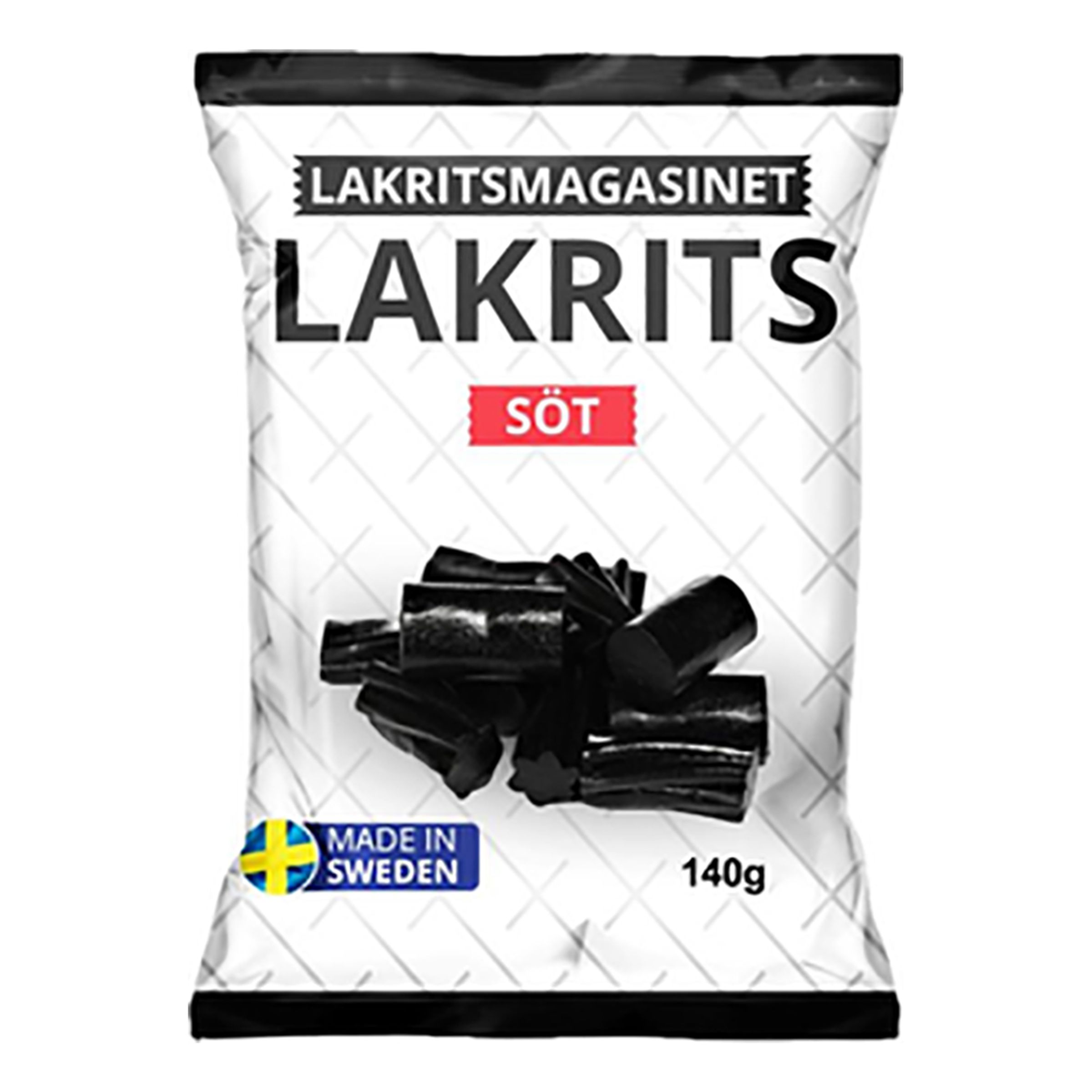 Läs mer om Lakritsmagasinet Sötlakrits - 140 gram