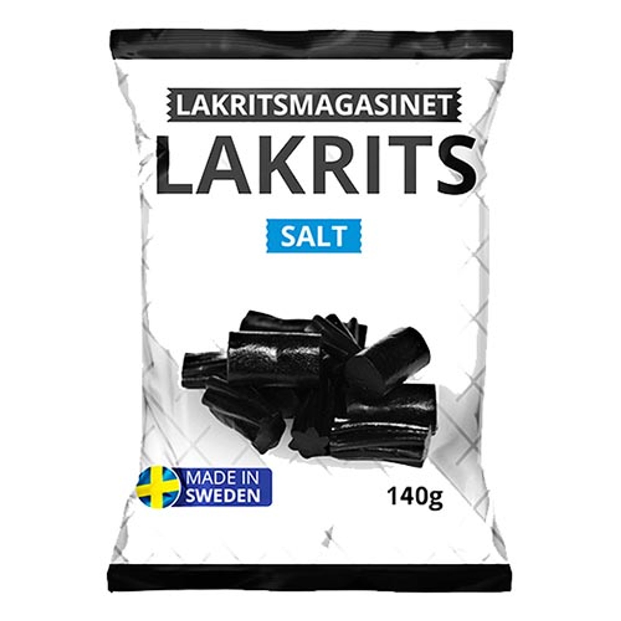Lakritsmagazinet Saltlakrits - 140 gram
