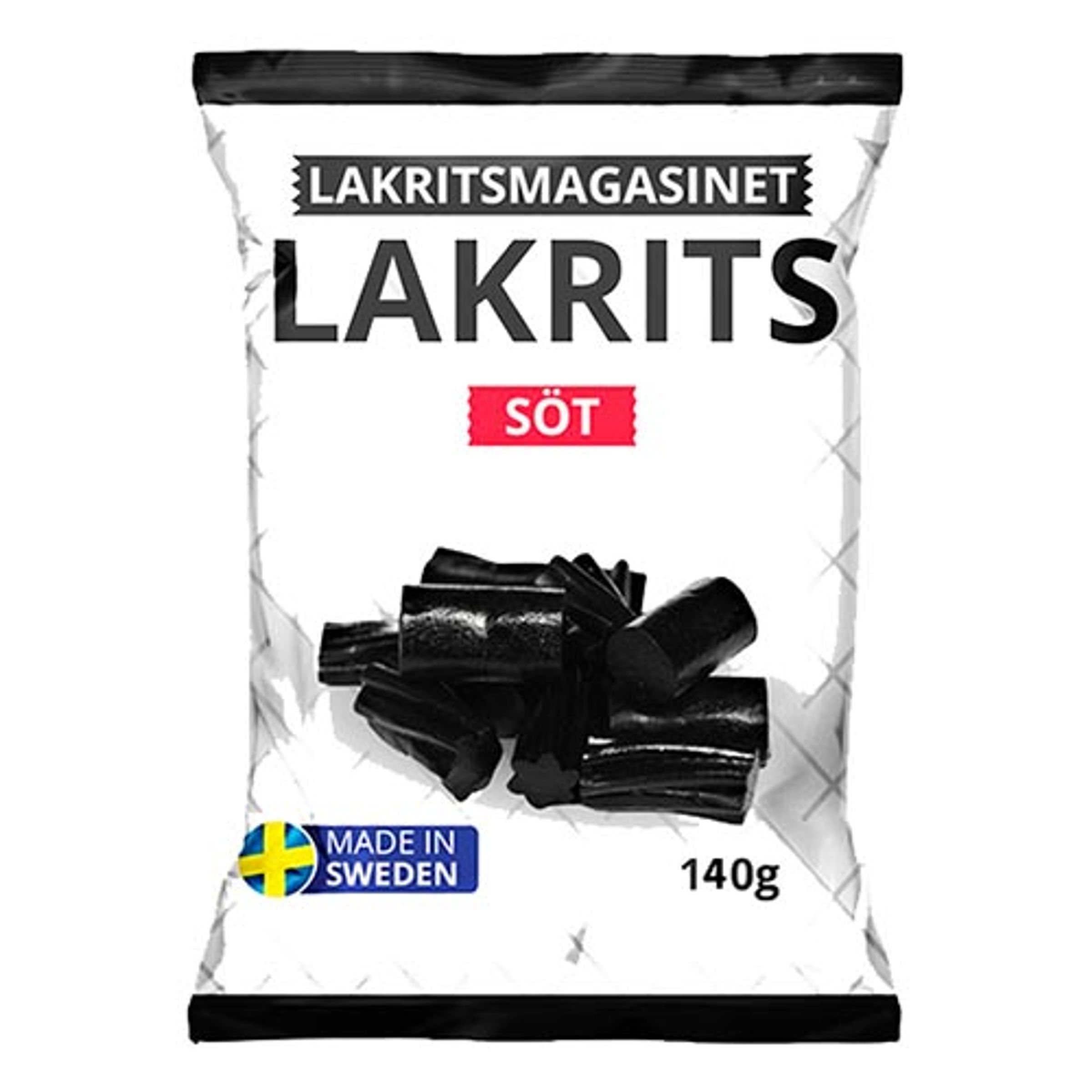 Lakritsmagazinet Sötlakrits - 140 gram