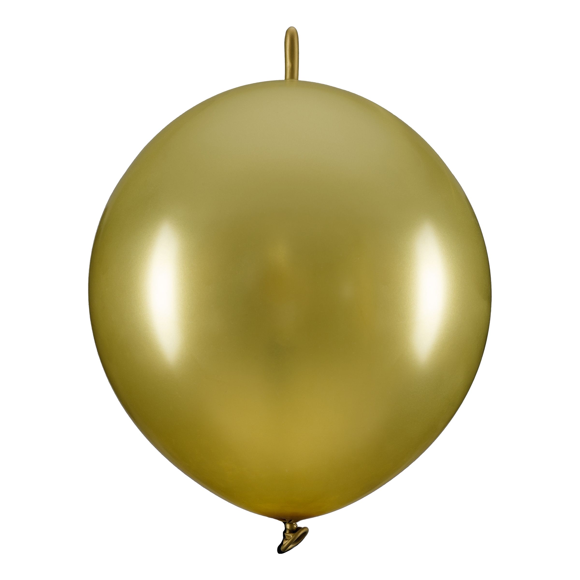 Länkballonger Guld - 20-pack