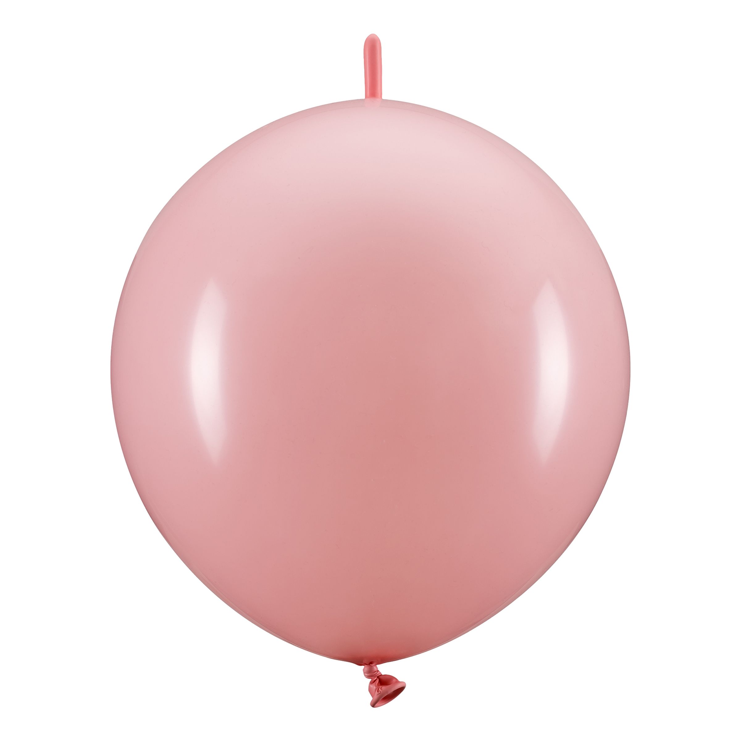 Läs mer om Länkballonger Ljusrosa - 20-pack