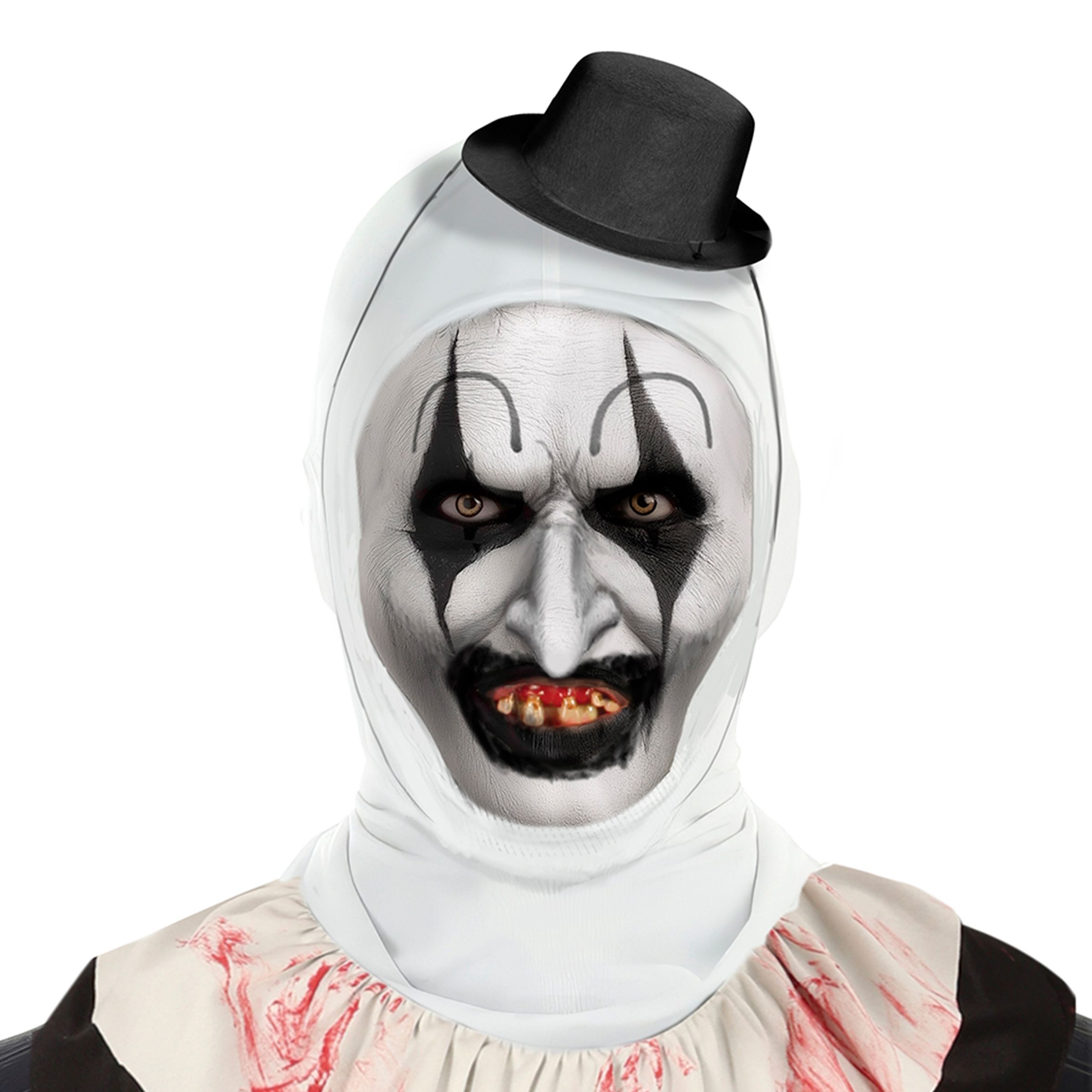 Läskig Clown Kit med Smink - One size | Hem - Maskerad - Smink - Sminkset | Pryloteket