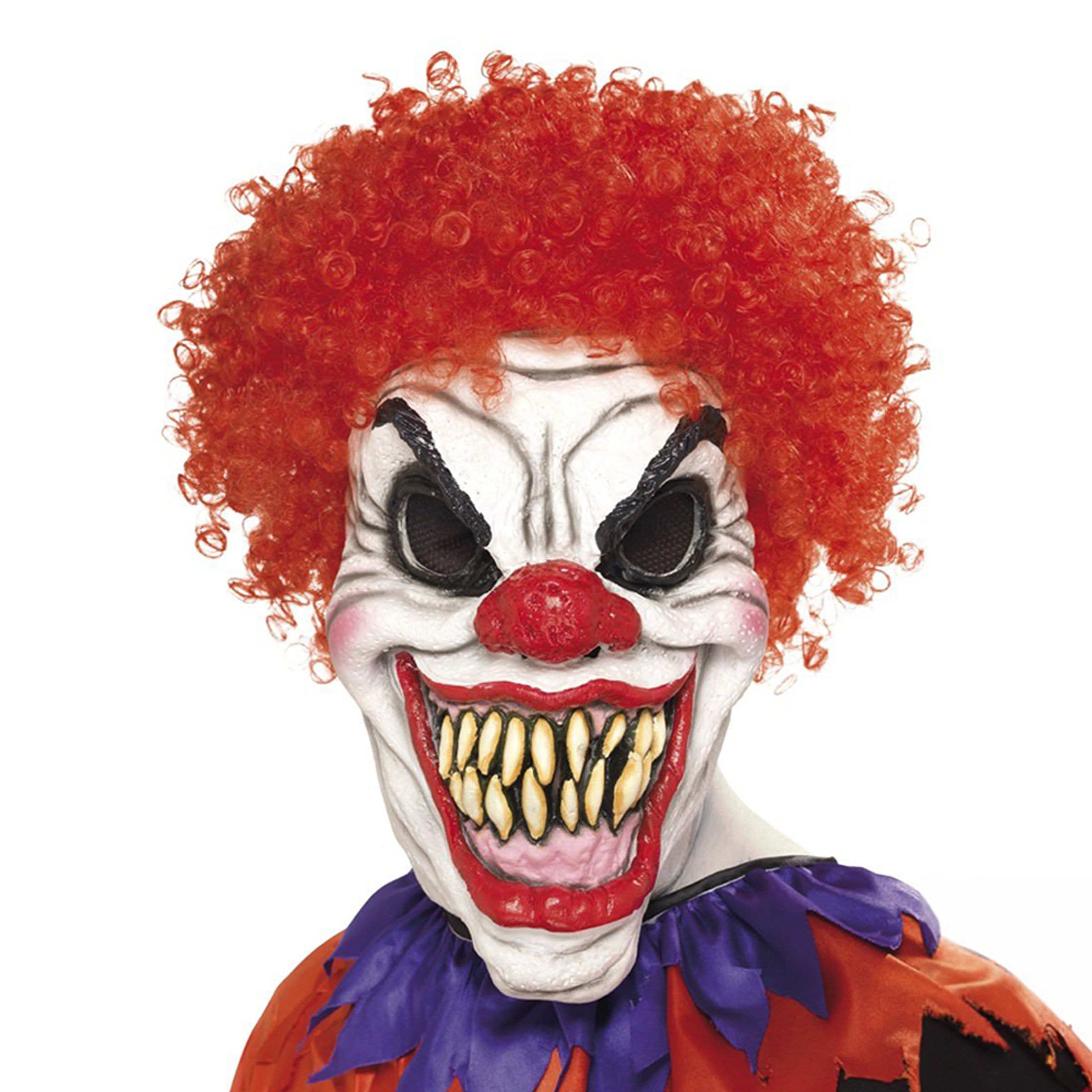 Läs mer om Läskig Clownmask - One size