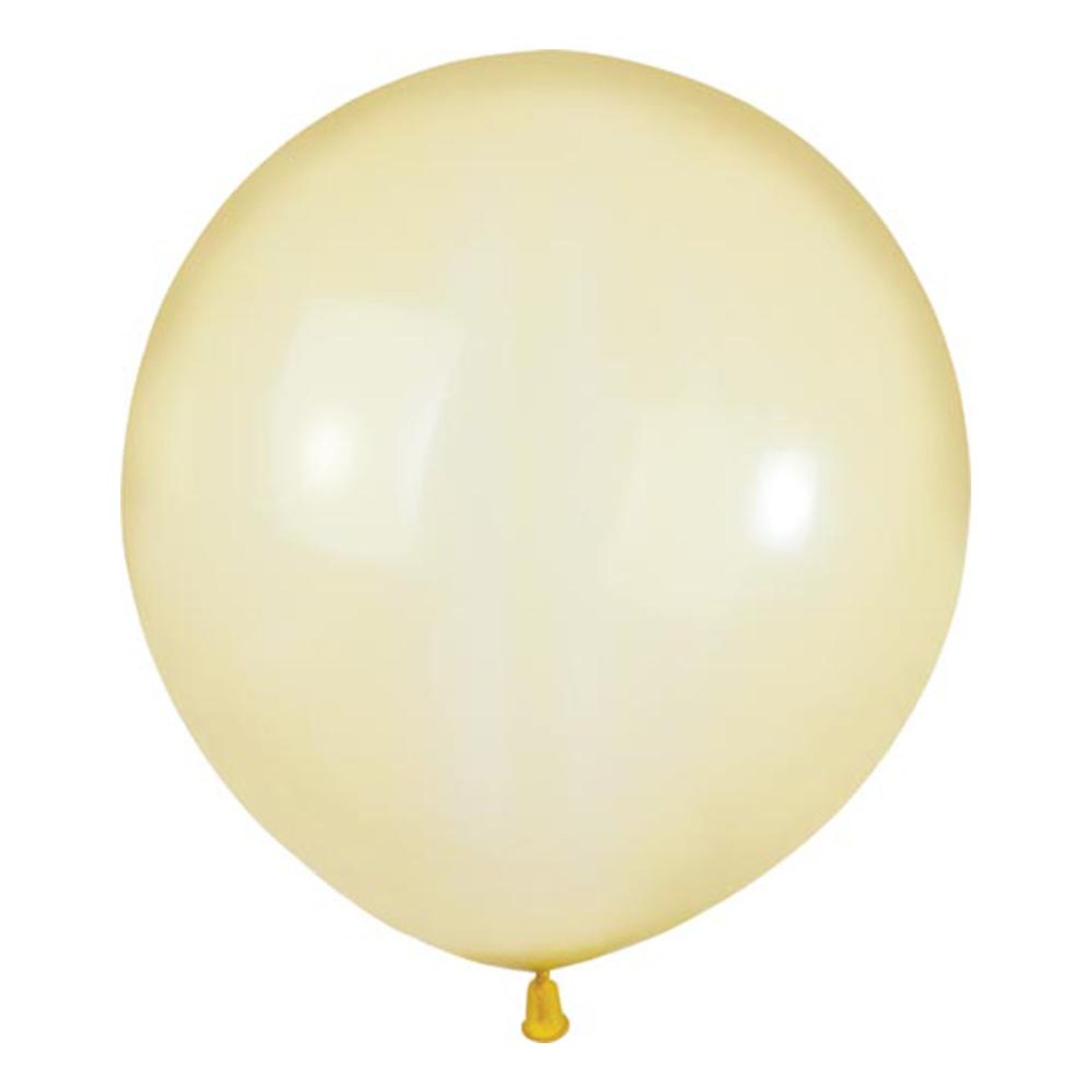 Läs mer om Latexballonger Crystal Gul - 25-pack