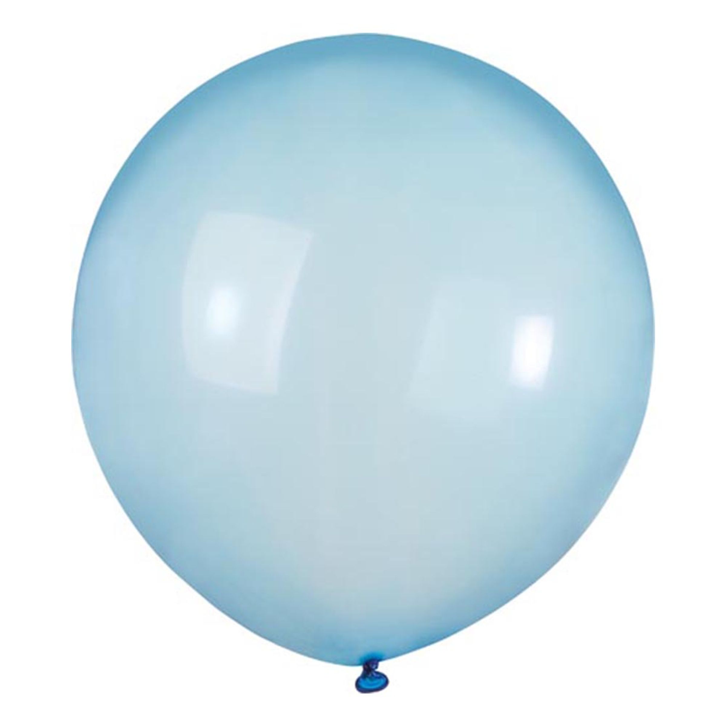 Latexballonger Crystal Ljusblå - 25-pack